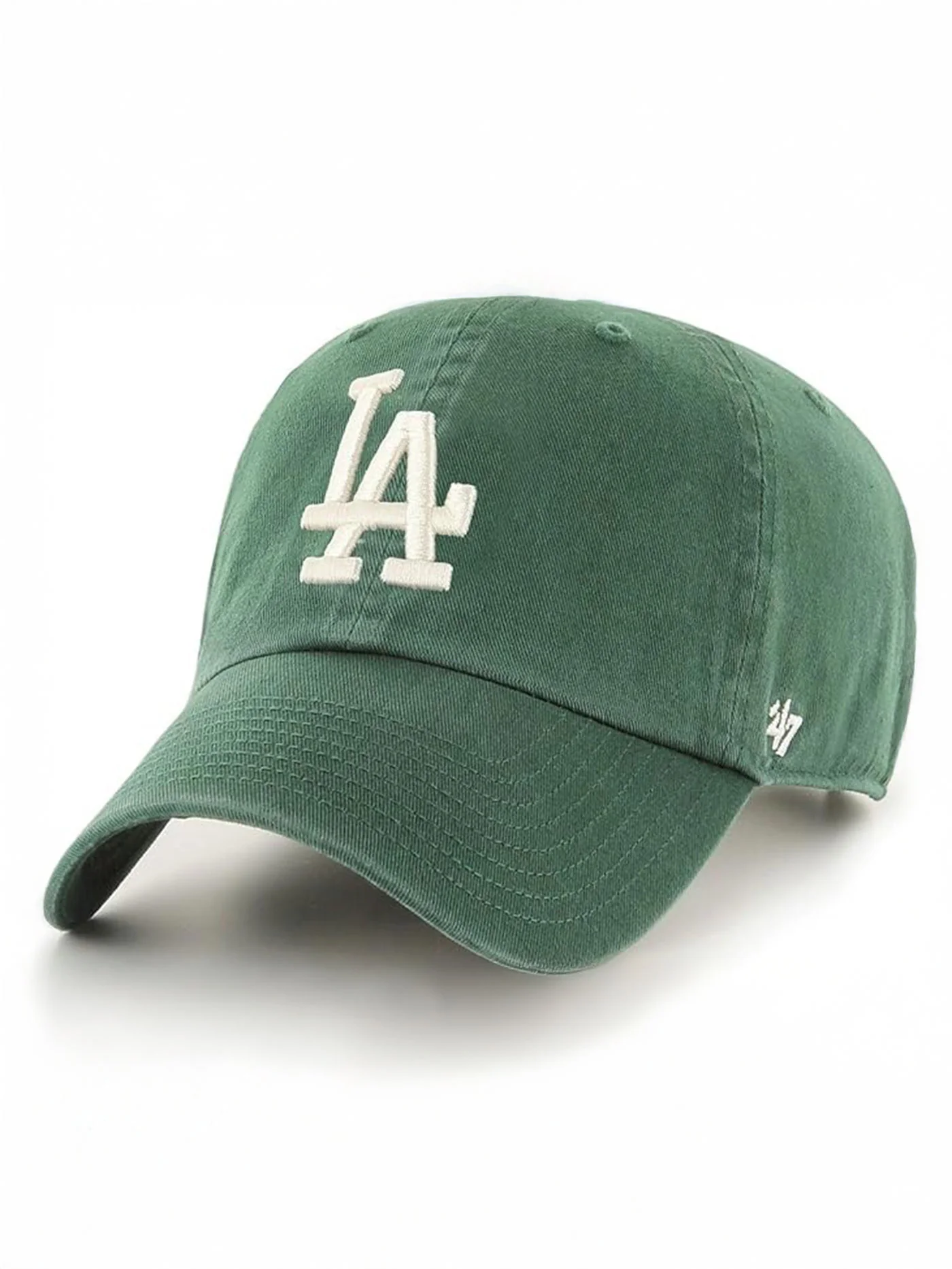 MLB Clean Up Dark Green Los Angeles Dodgers Hat