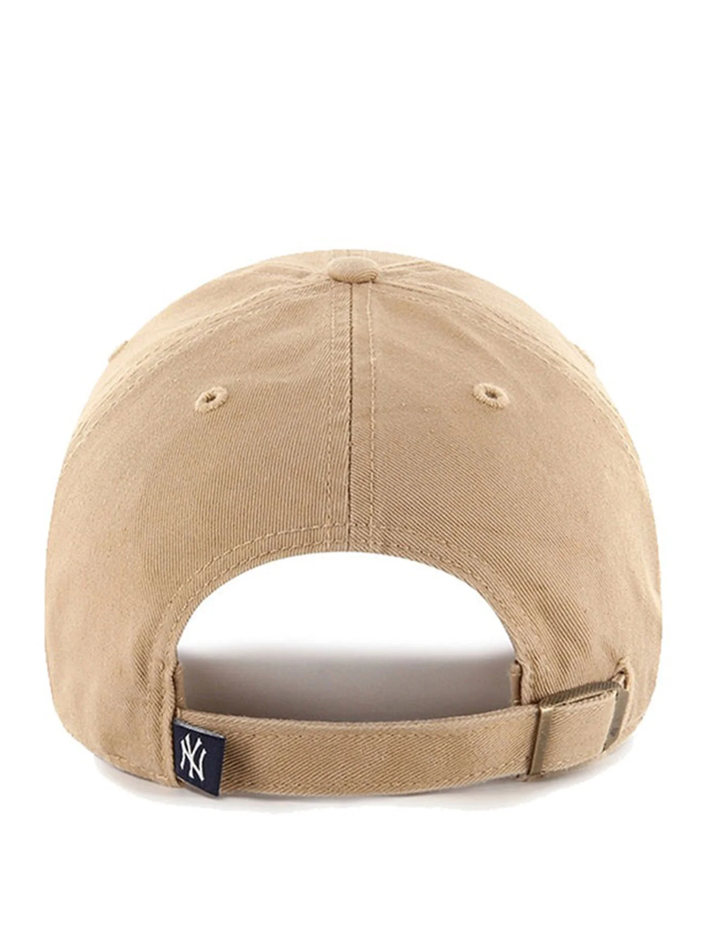 MLB Clean Up Khaki/White New York Yankees Hat - Image 2