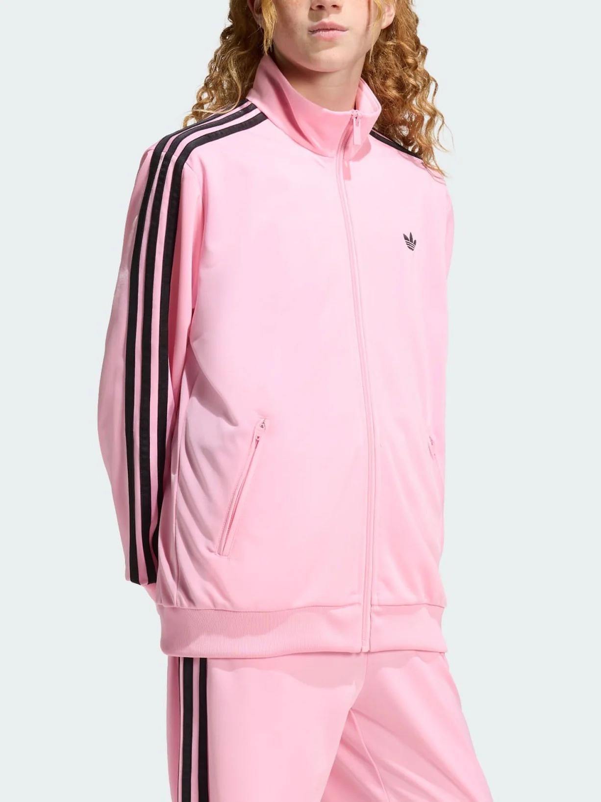 Adicolor Firebird Track Light Pink/Black jacket (Youth 7-14)