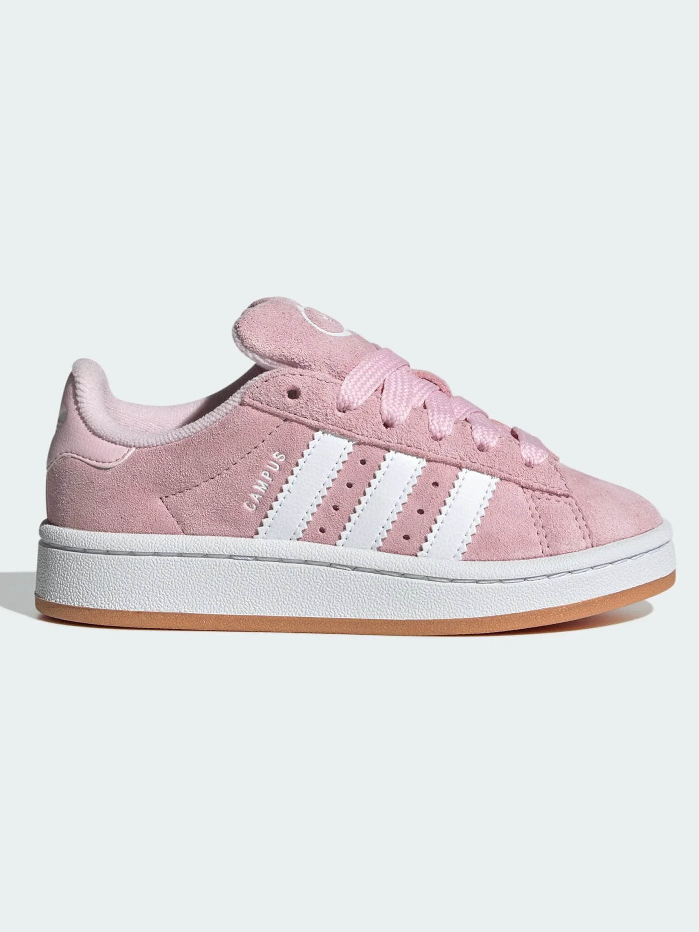 Campus 00s Clear Pink/Cloud White/Gum Shoes (Kids)