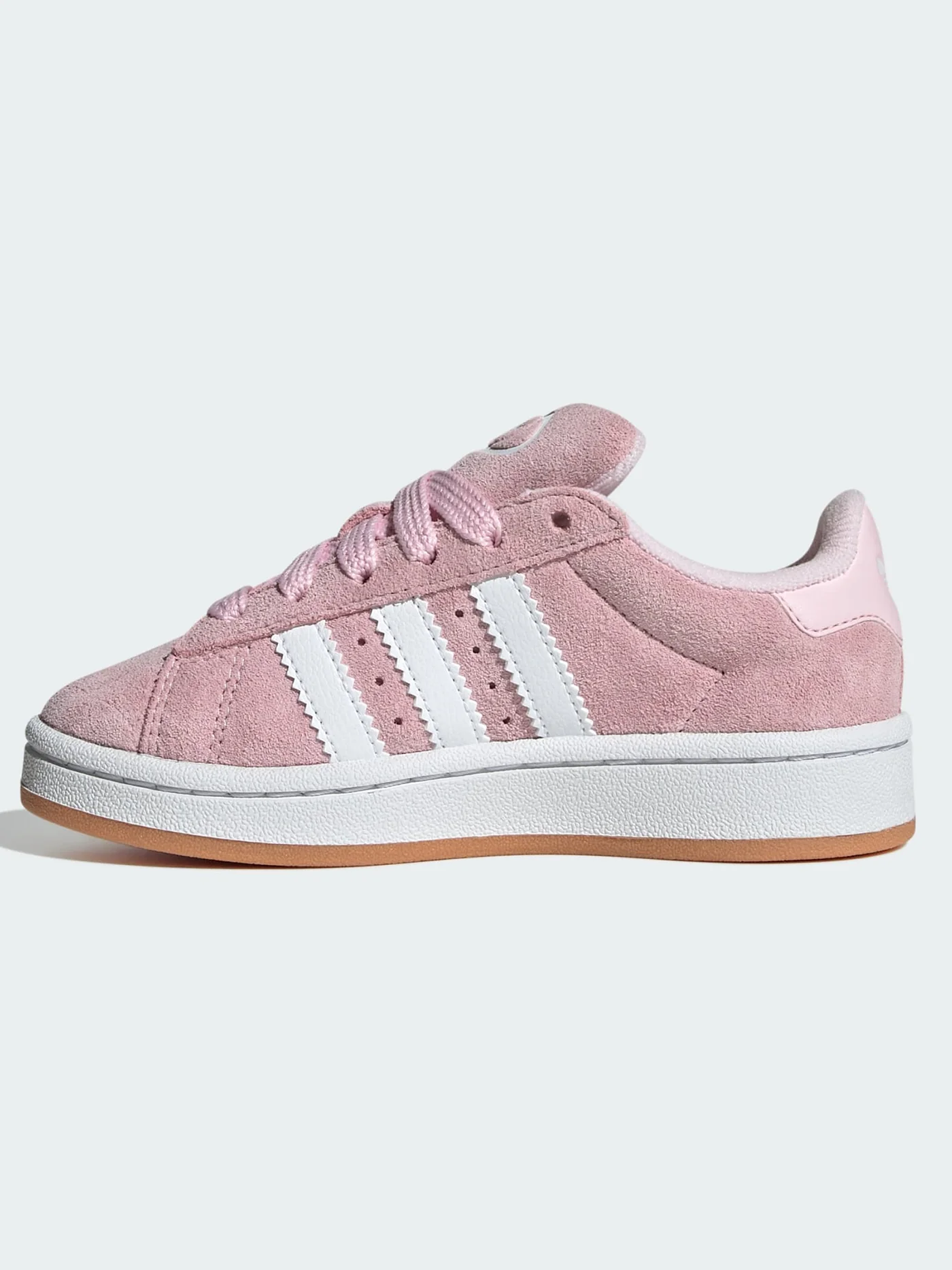 Campus 00s Clear Pink/Cloud White/Gum Shoes (Kids) - Image 6