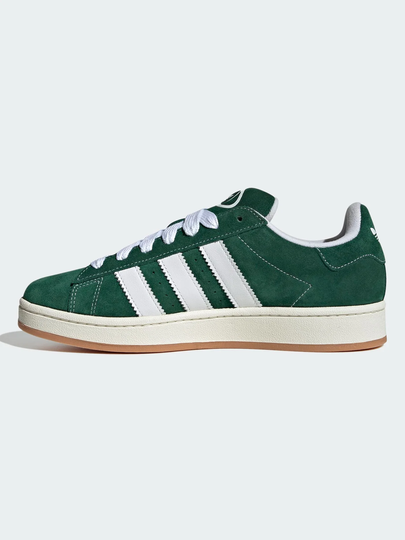 Campus 00s Dark Green/White/Off White Shoes - Image 2