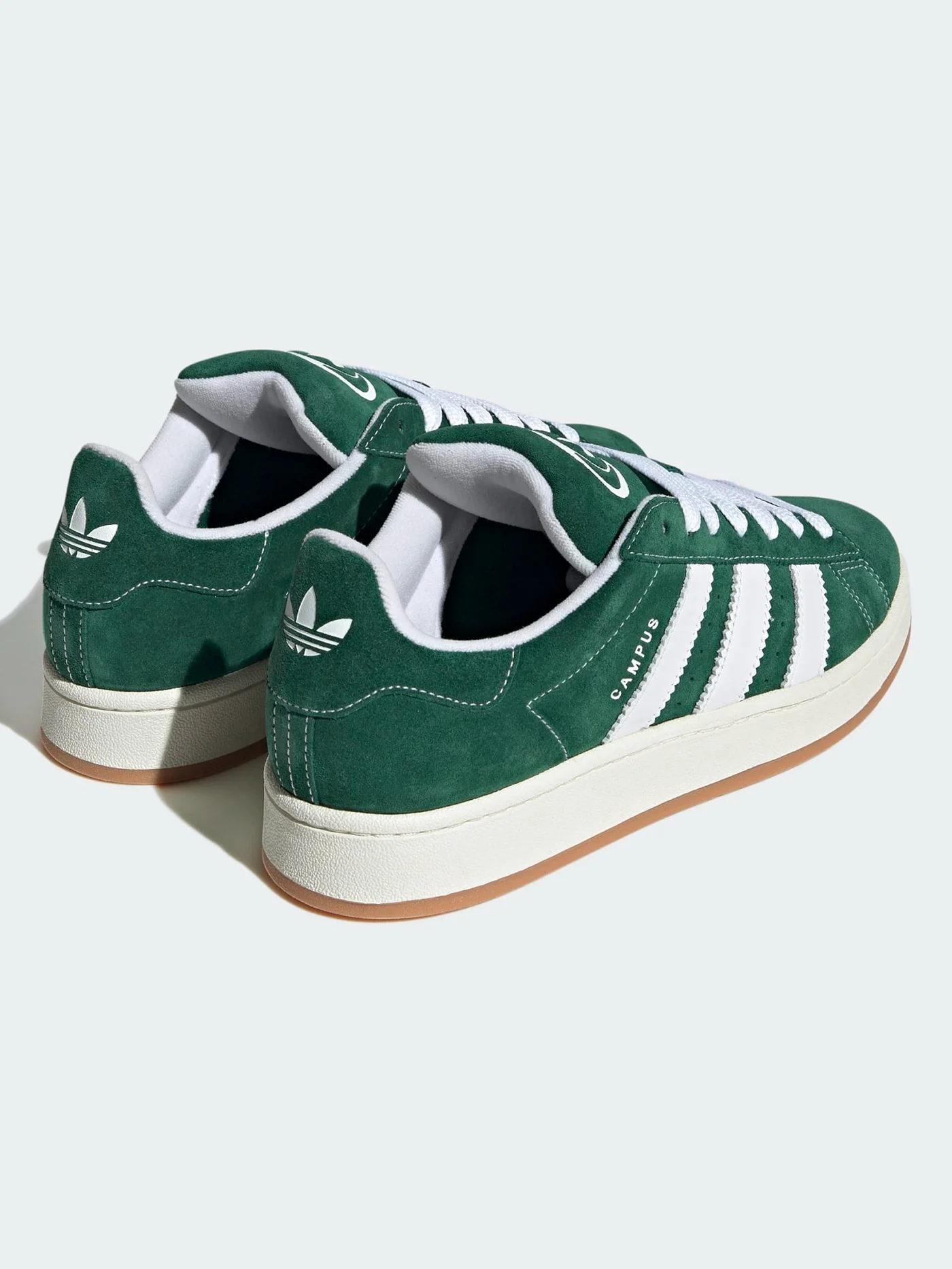Campus 00s Dark Green/White/Off White Shoes - Image 4