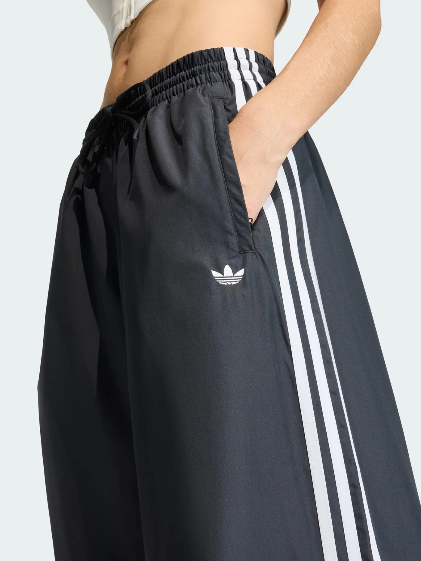 Firebird Track Black/White Pants - Image 4