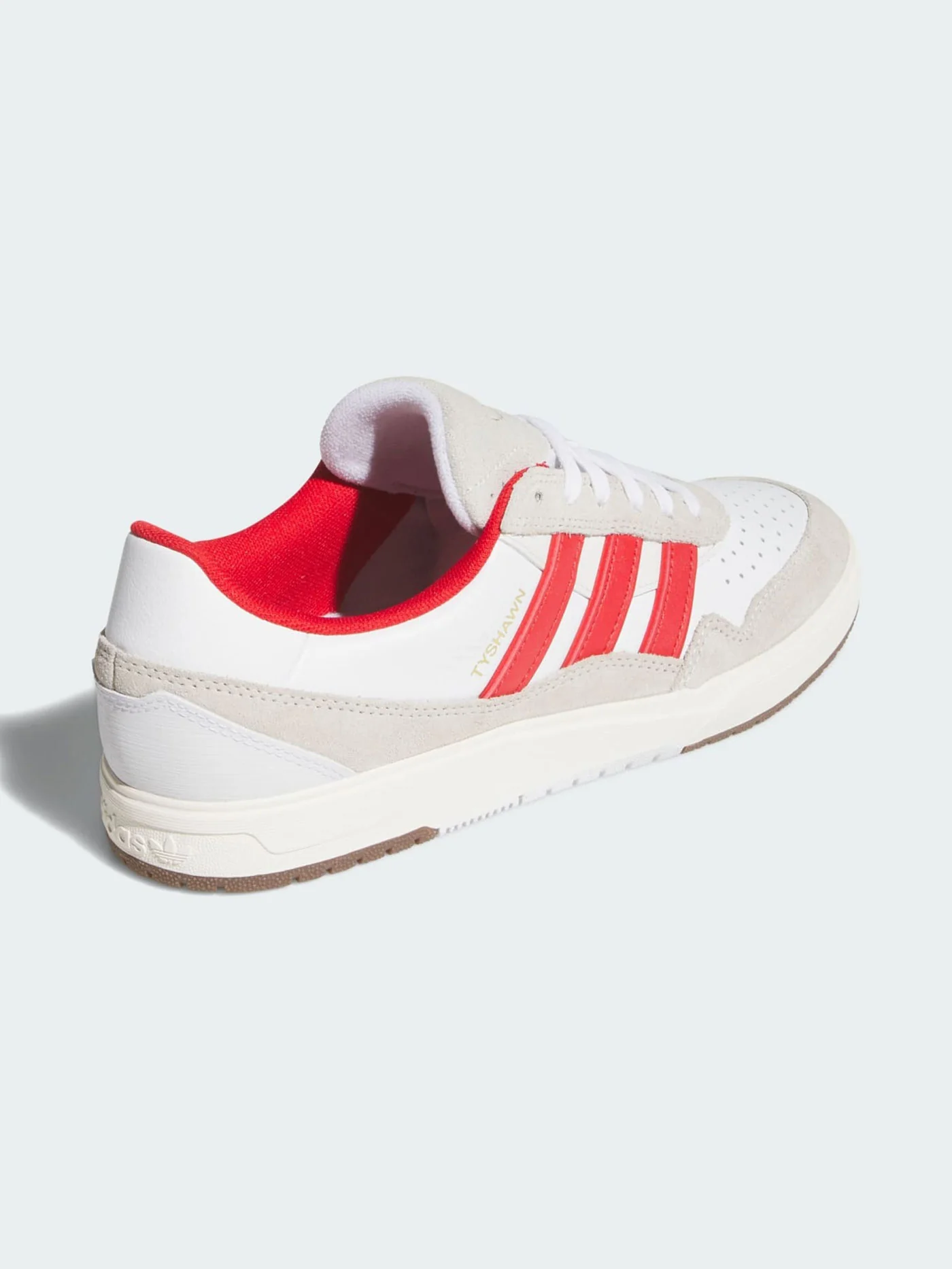 Tyshawn II White/Better Scarlet/Chalk White Shoes - Image 3