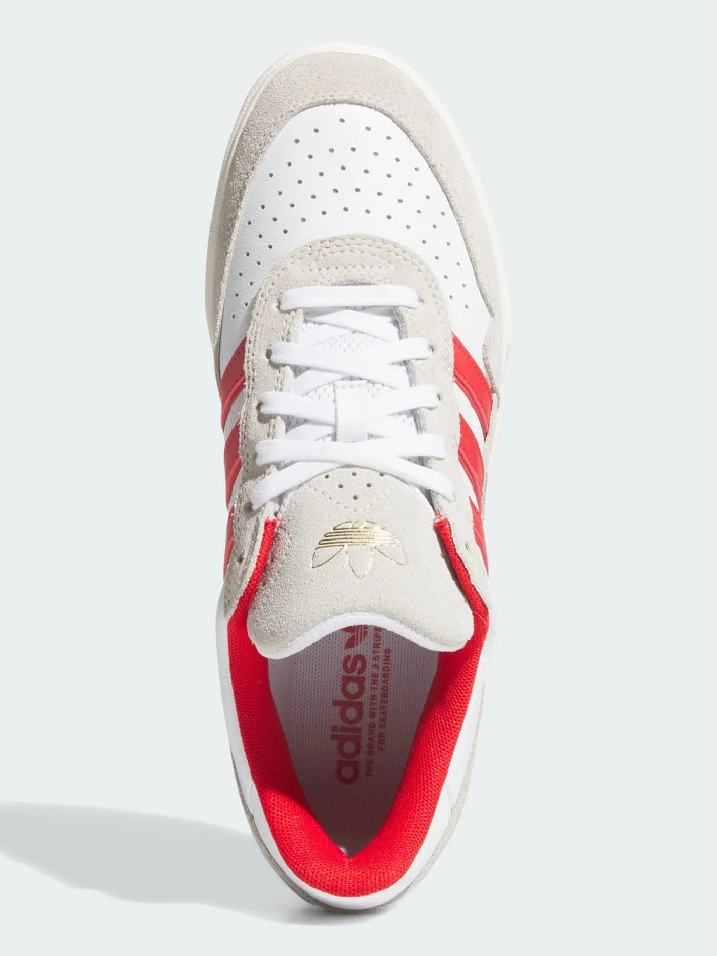 Tyshawn II White/Better Scarlet/Chalk White Shoes - Image 5