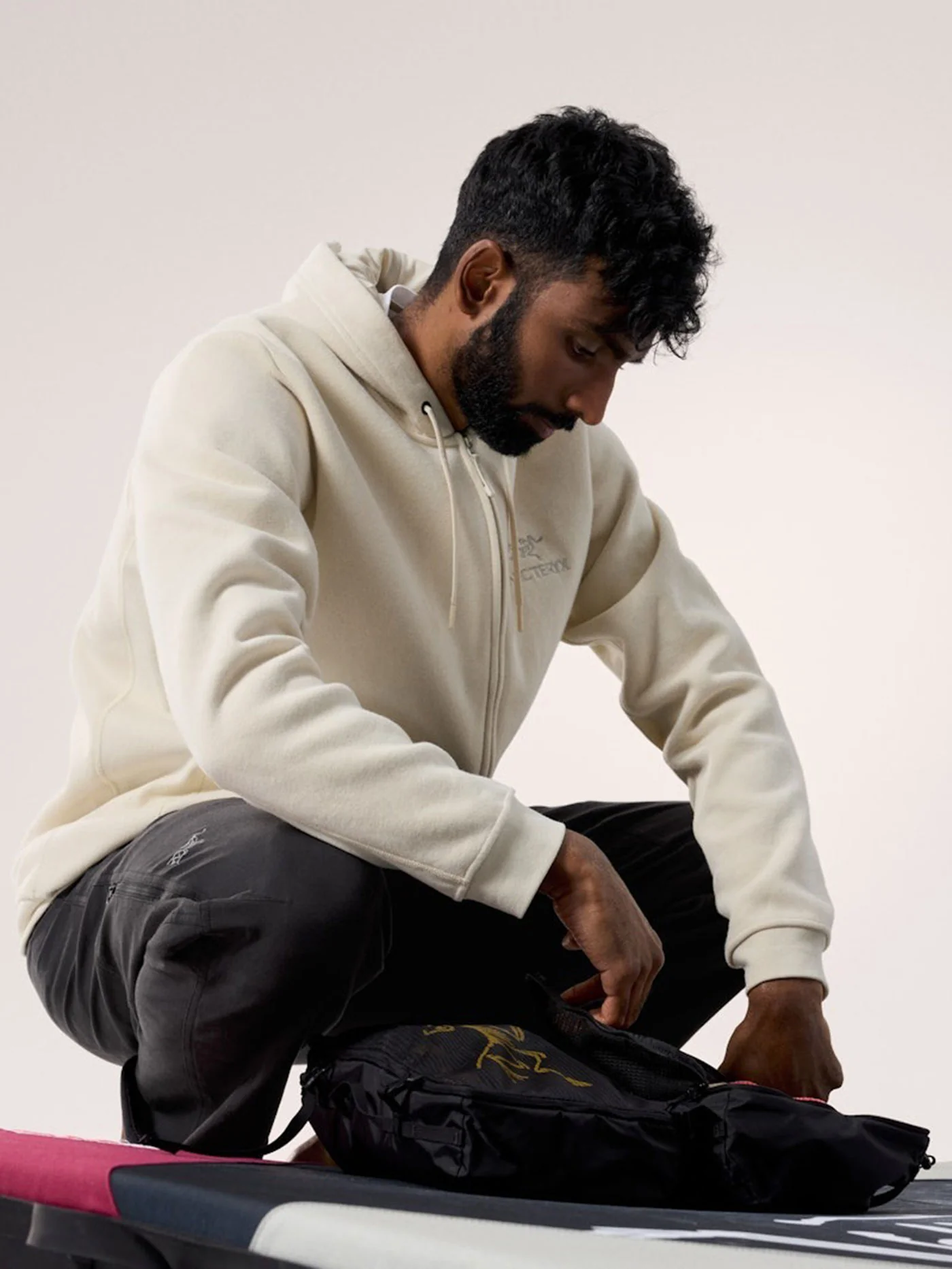 Emblem Zip Hoodie - Image 4