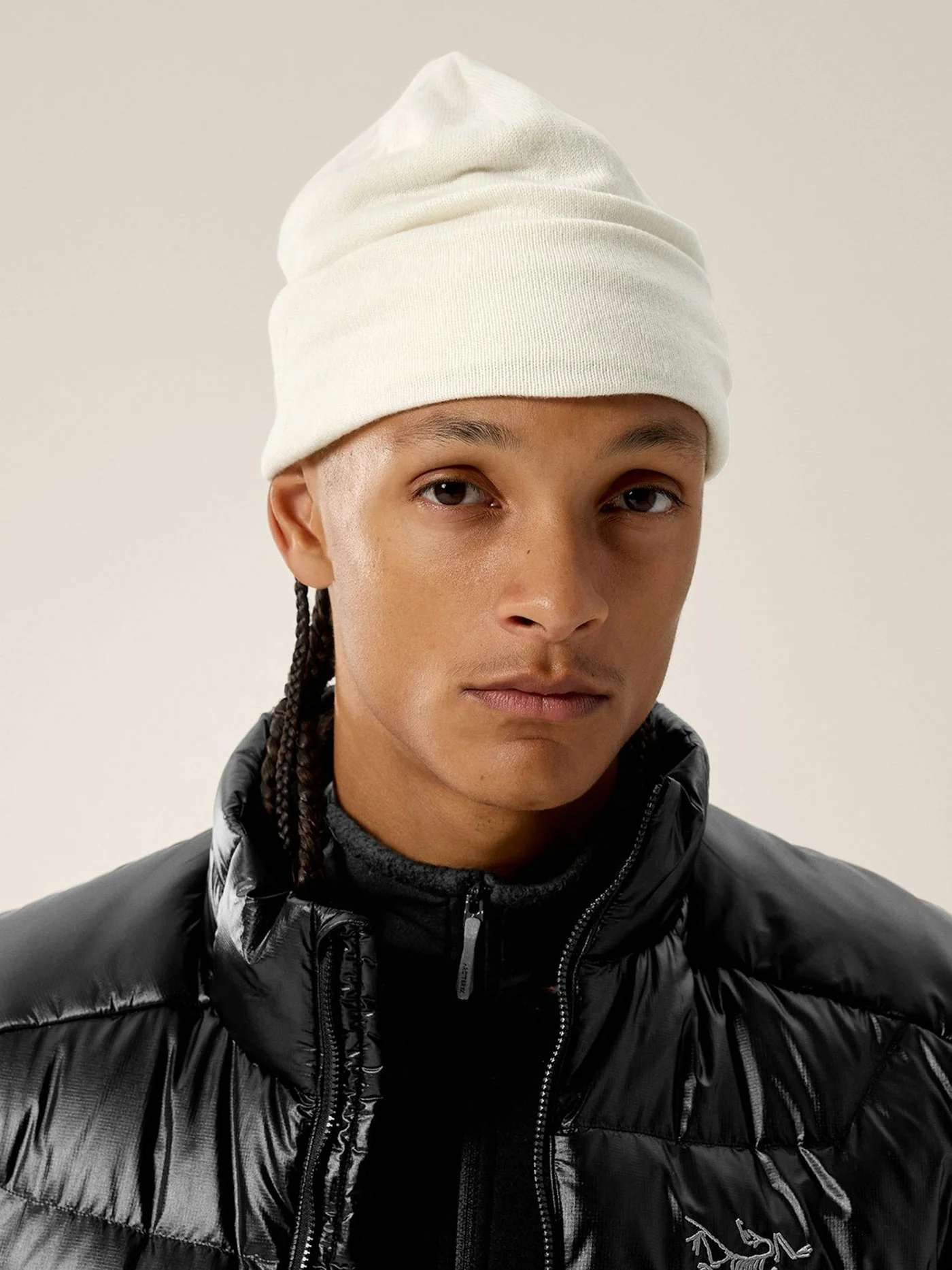 Embroidered Bird Beanie - Image 2
