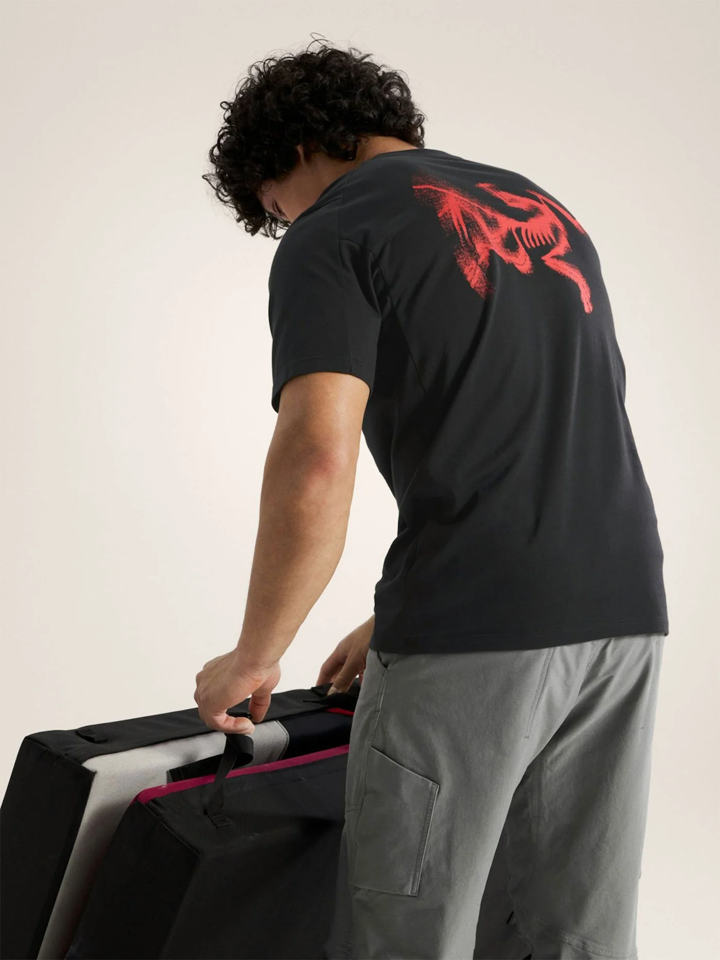 Kragg SL Cotton Blurred Bird T-Shirt - Image 10
