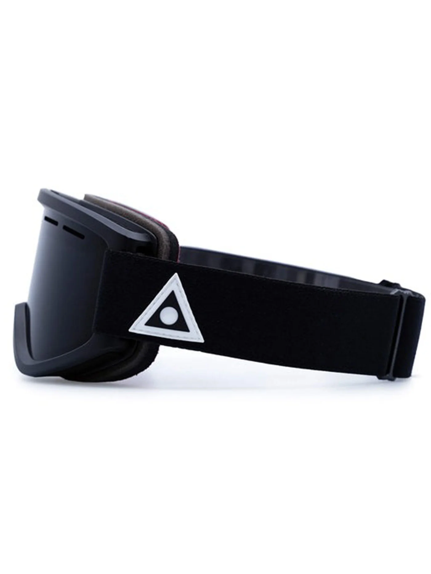 Warlock Black Triangle Matte Black/Dark Smoke + Spare Lens Goggle - Image 3