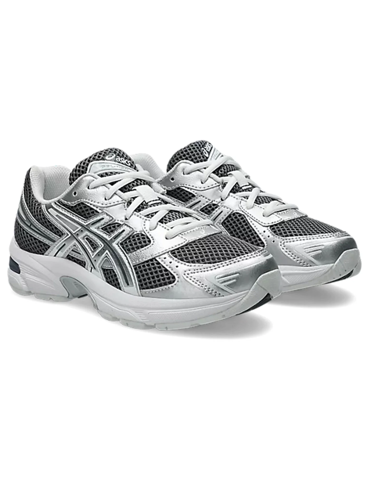 Gel-1130 GS Carrier Grey/Pure Silver Shoes (Youth 7-14) - Image 2