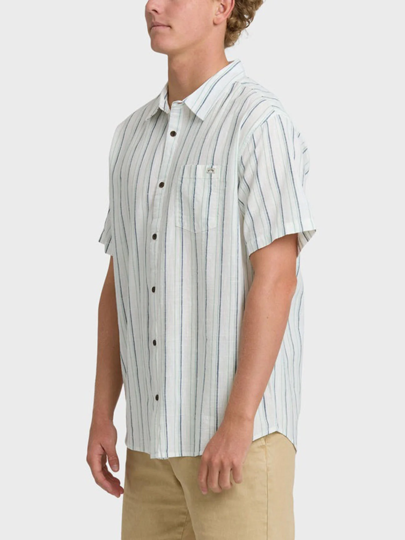 All Day Stripe Short Sleeve Buttondown Shirt - Image 2