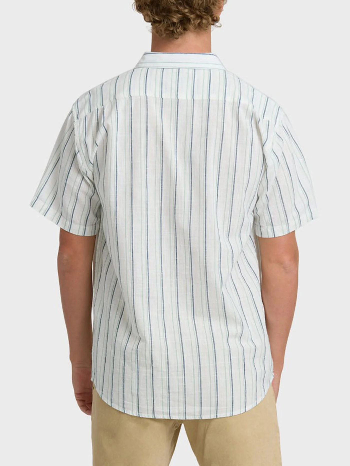 All Day Stripe Short Sleeve Buttondown Shirt - Image 3