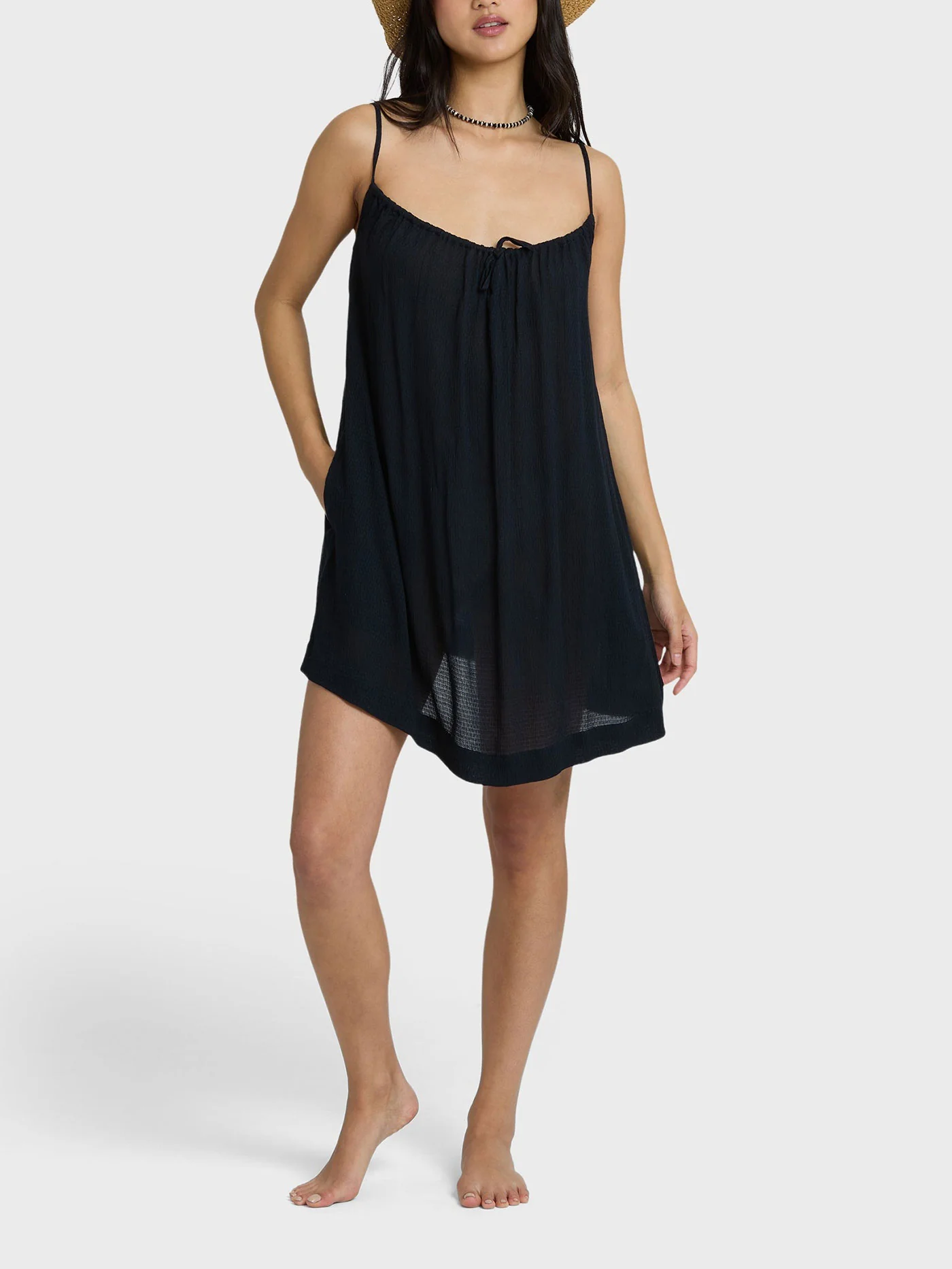 Beach Song Solid Dress - Image 4