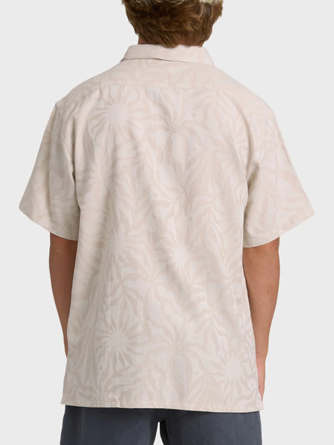 Sundays Jacquard Short Sleeve Buttondown Shirt - Image 2