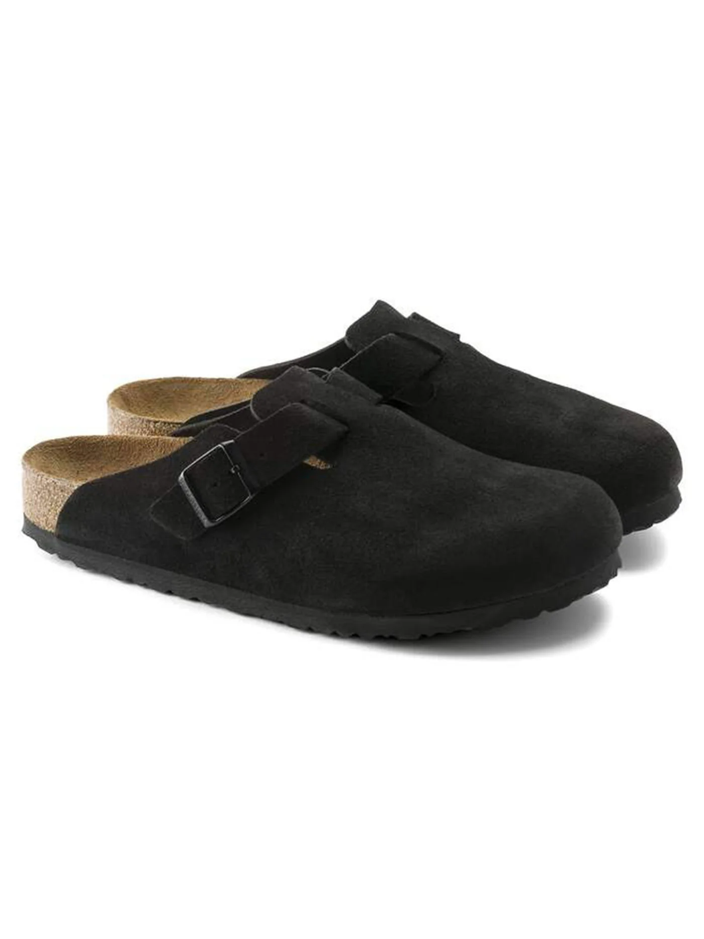Boston Soft Footbed Suede N Black Shoes - Image 3