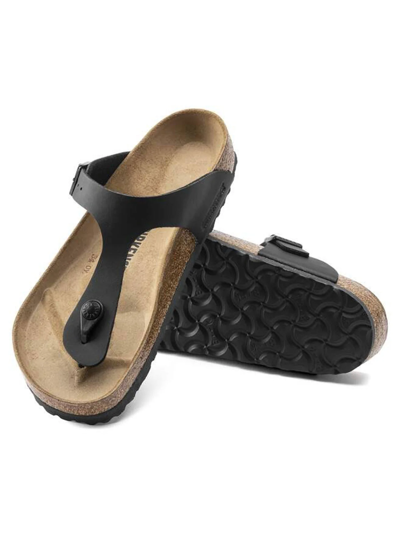 Gizeh Birko-Flor N Black Sandals - Image 4