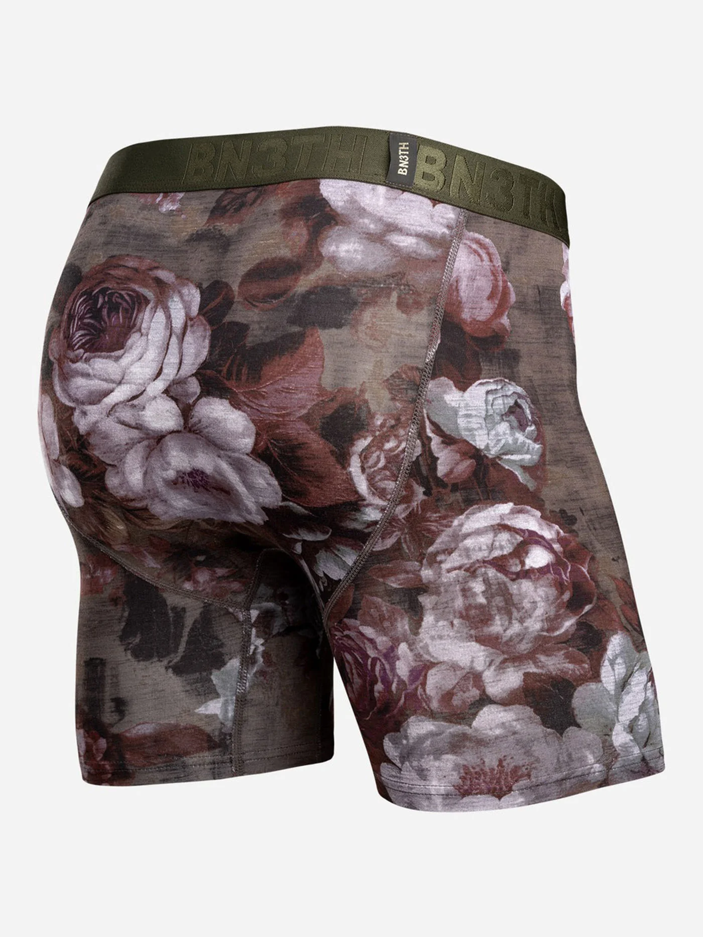 Classic Icon Vintage Rose Heather Duffle Boxer - Image 2
