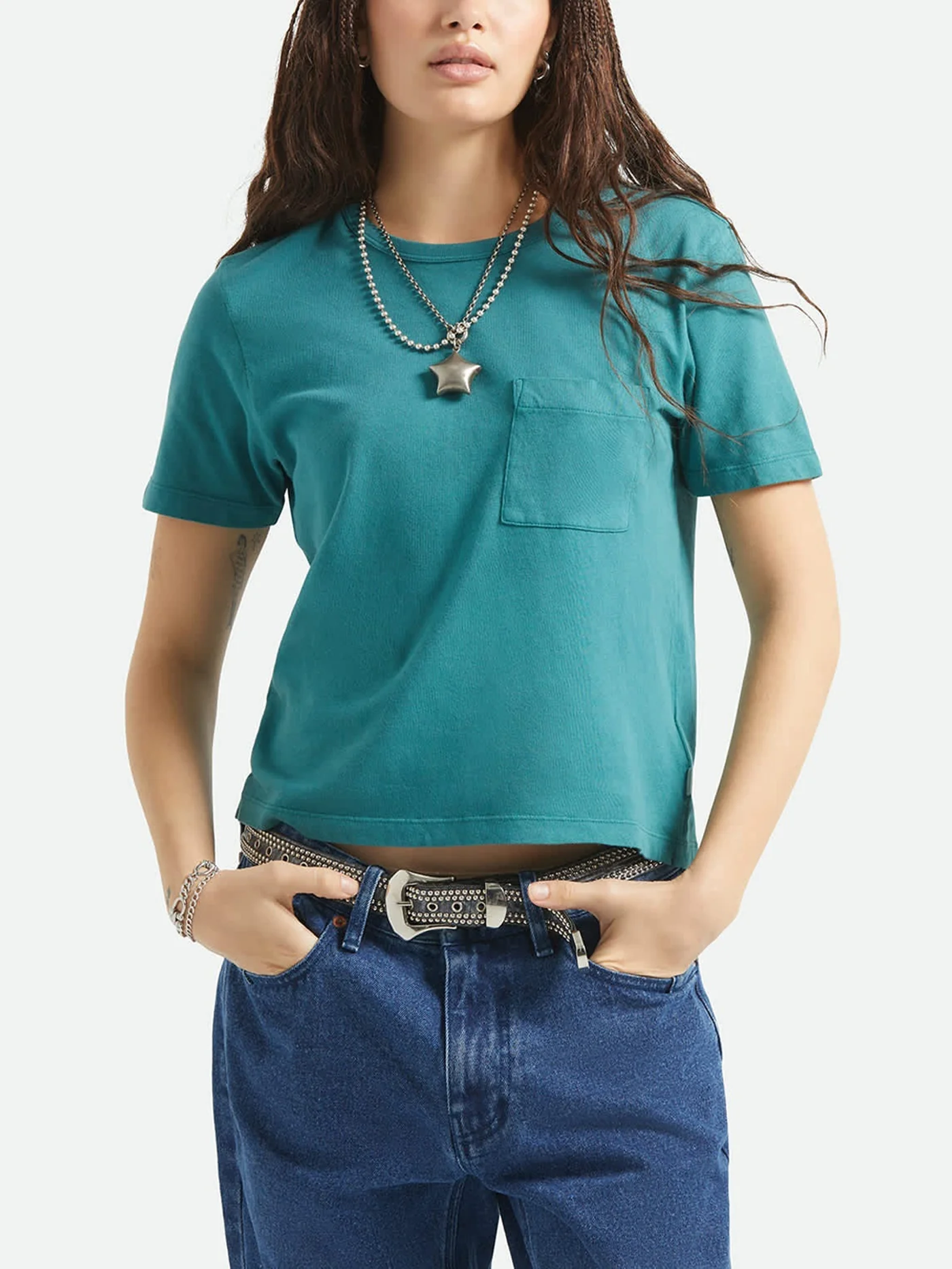 Carefree Organic Garment Dye Perfect T-Shirt