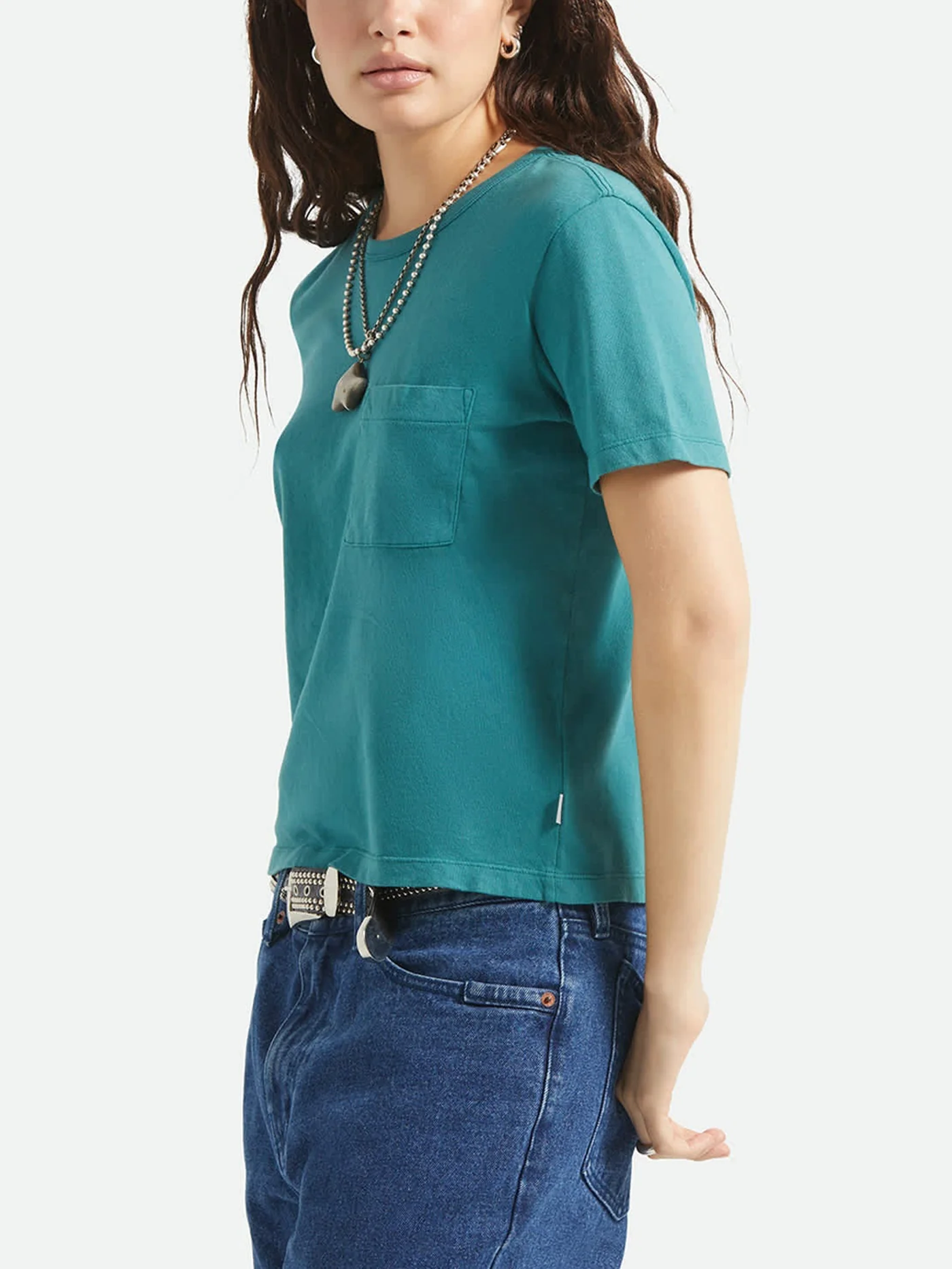 Carefree Organic Garment Dye Perfect T-Shirt - Image 2