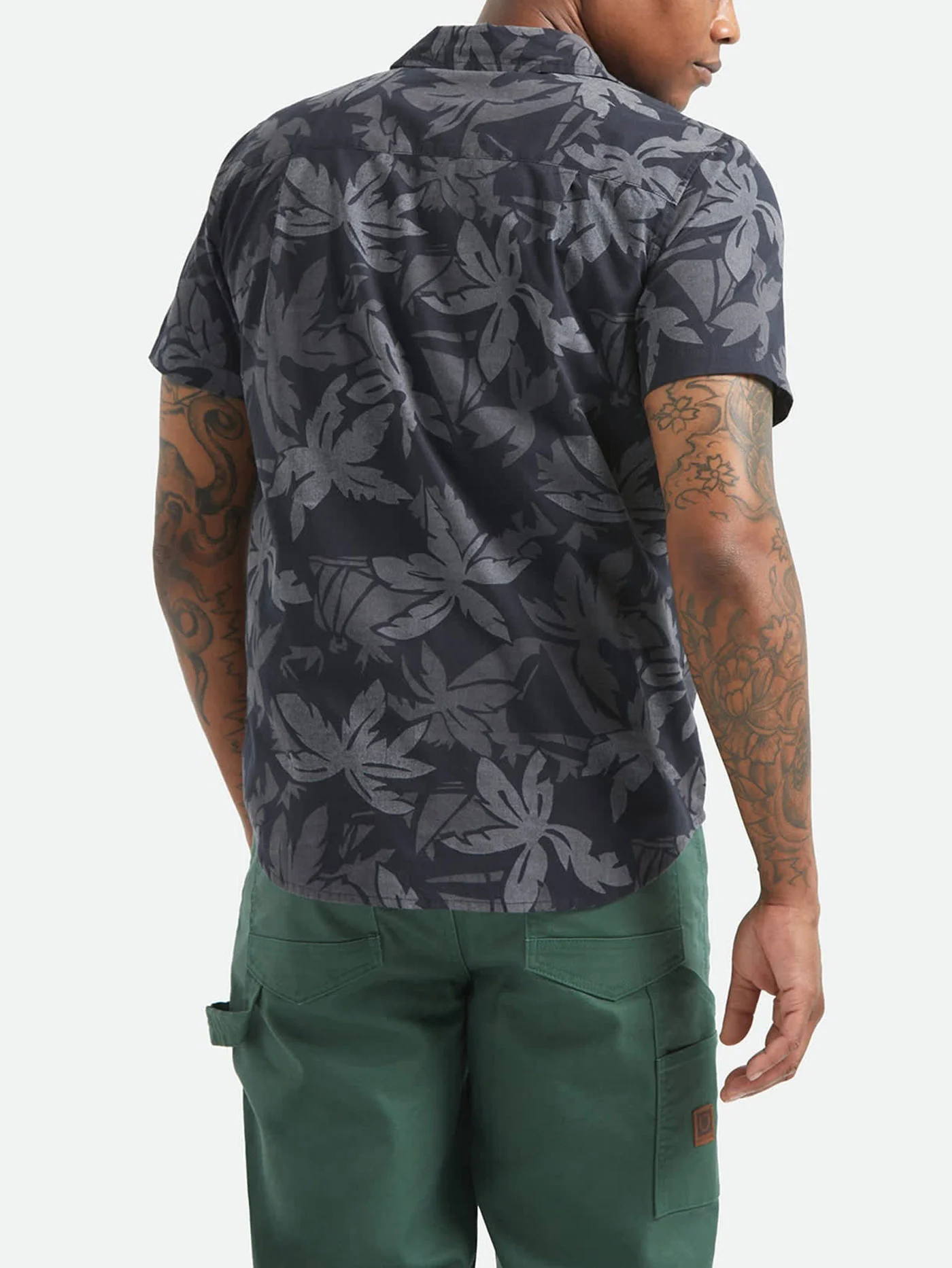 Charter Print Short Sleeve Buttondown Shirt - Image 2