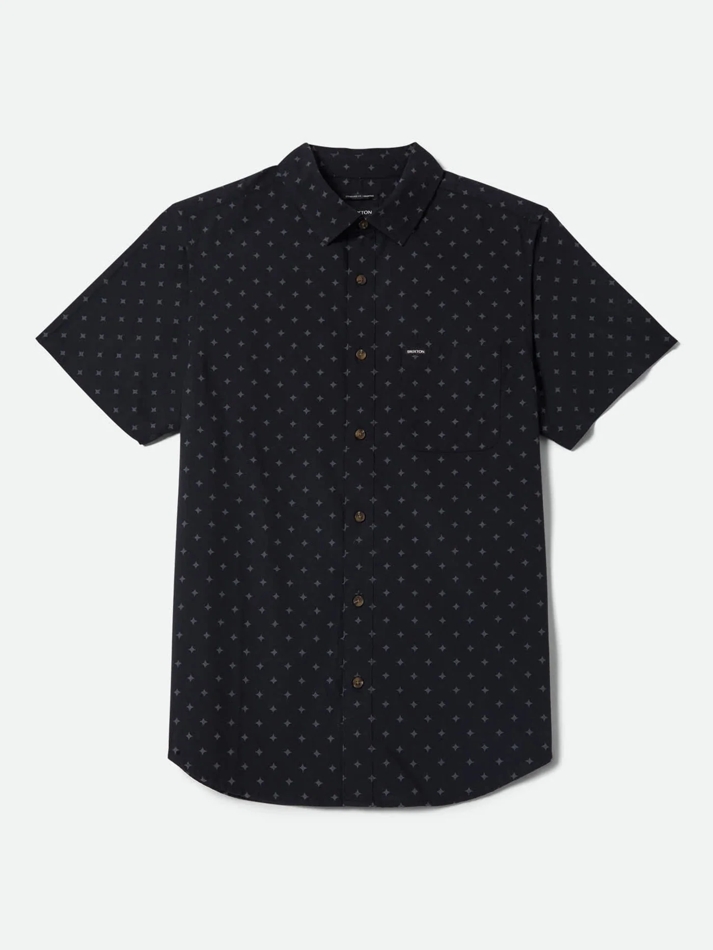 Charter Print Short Sleeve Buttondown Shirt - Image 5