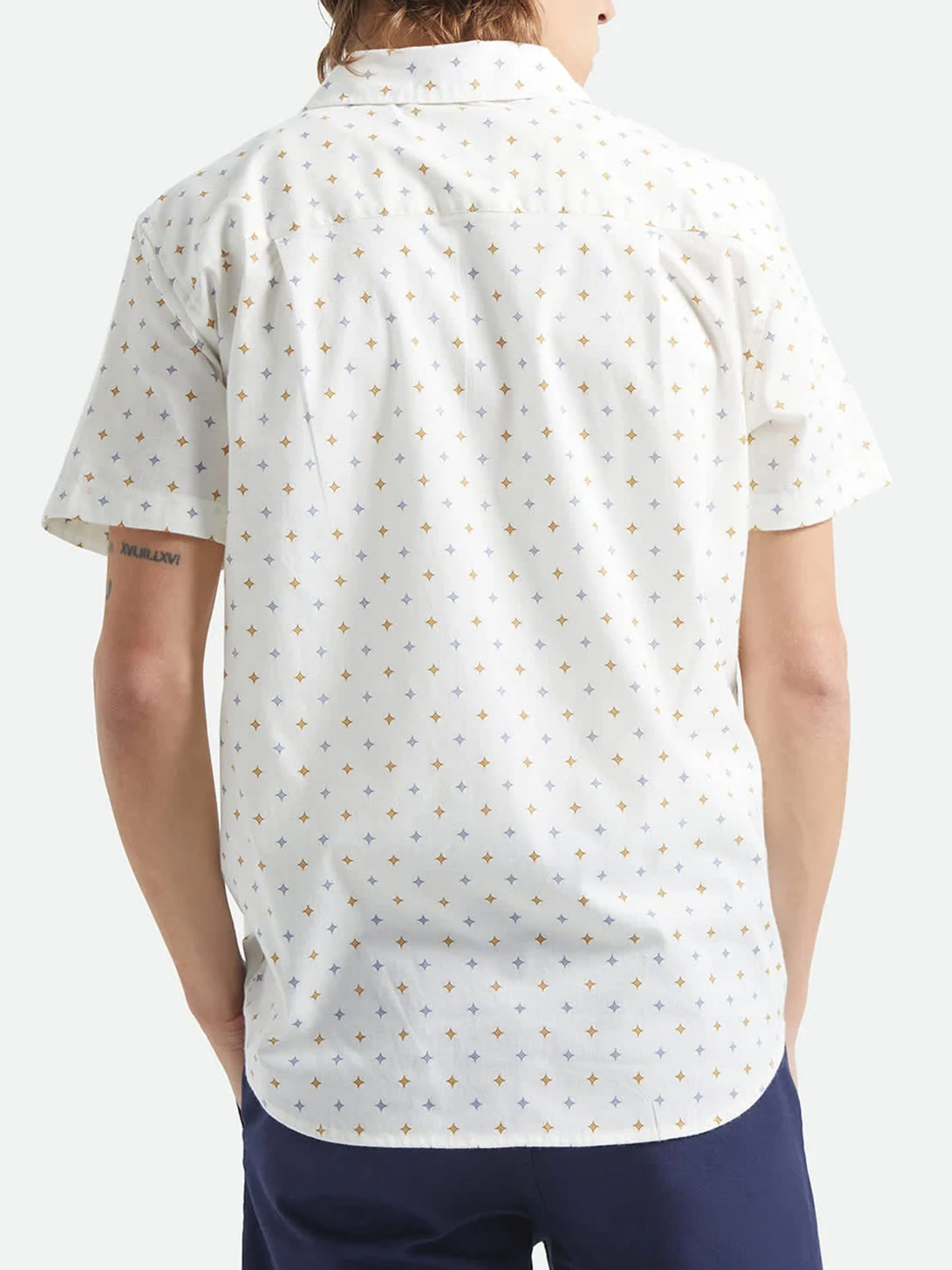 Charter Print Short Sleeve Buttondown Shirt - Image 7