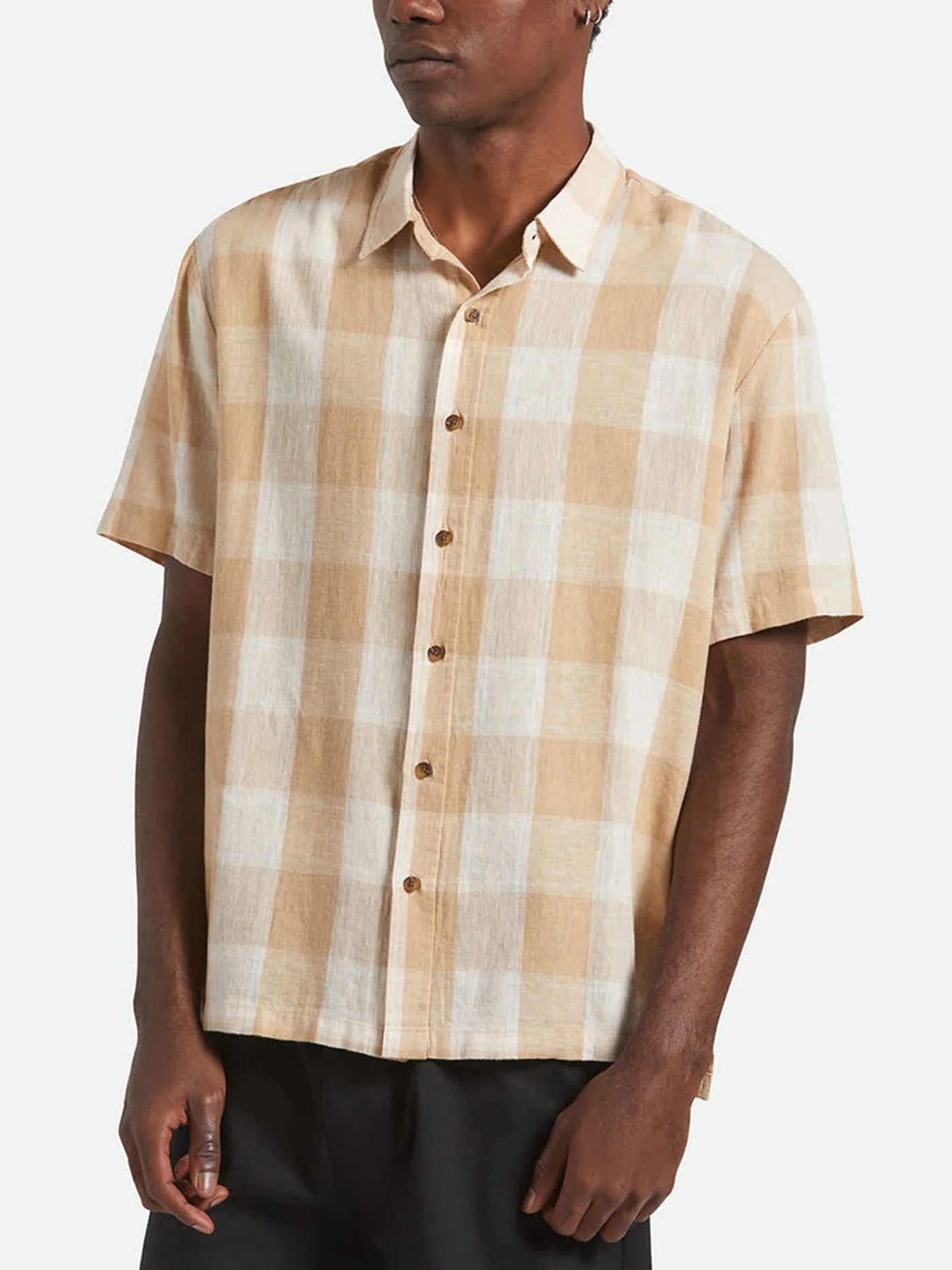 Cru Linen Blend Short Sleeves Shirt - Image 8