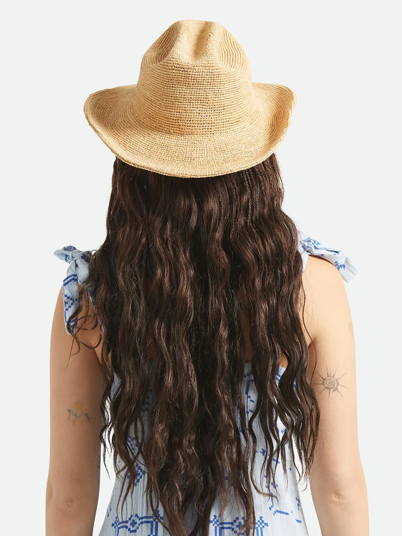Odessa Straw Packable Cowboy Hat - Image 5