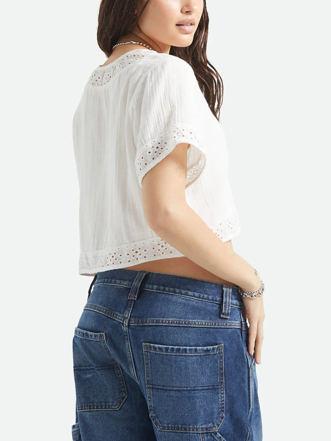 Seaside Eyelet Top - Image 3