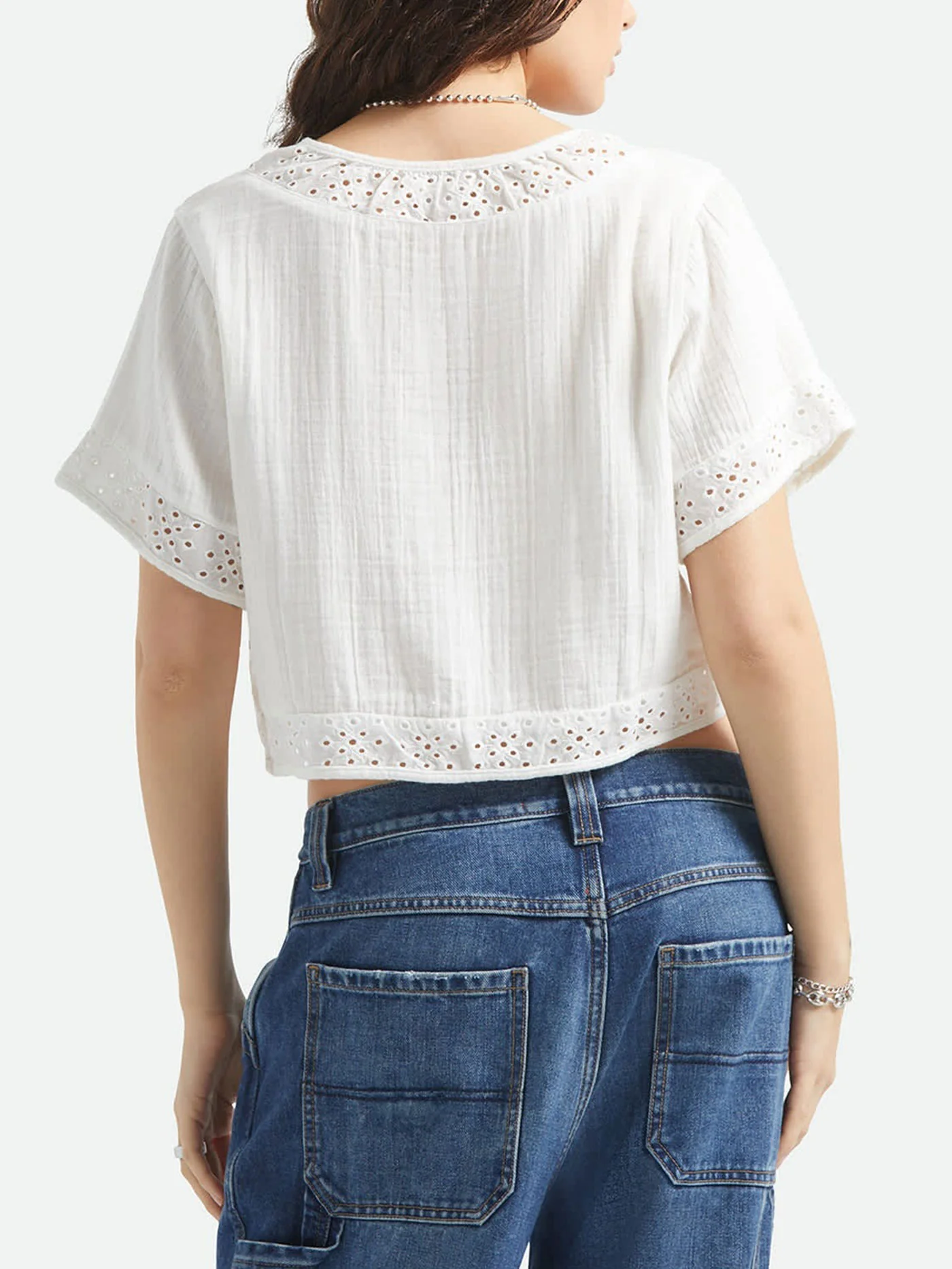 Seaside Eyelet Top - Image 4