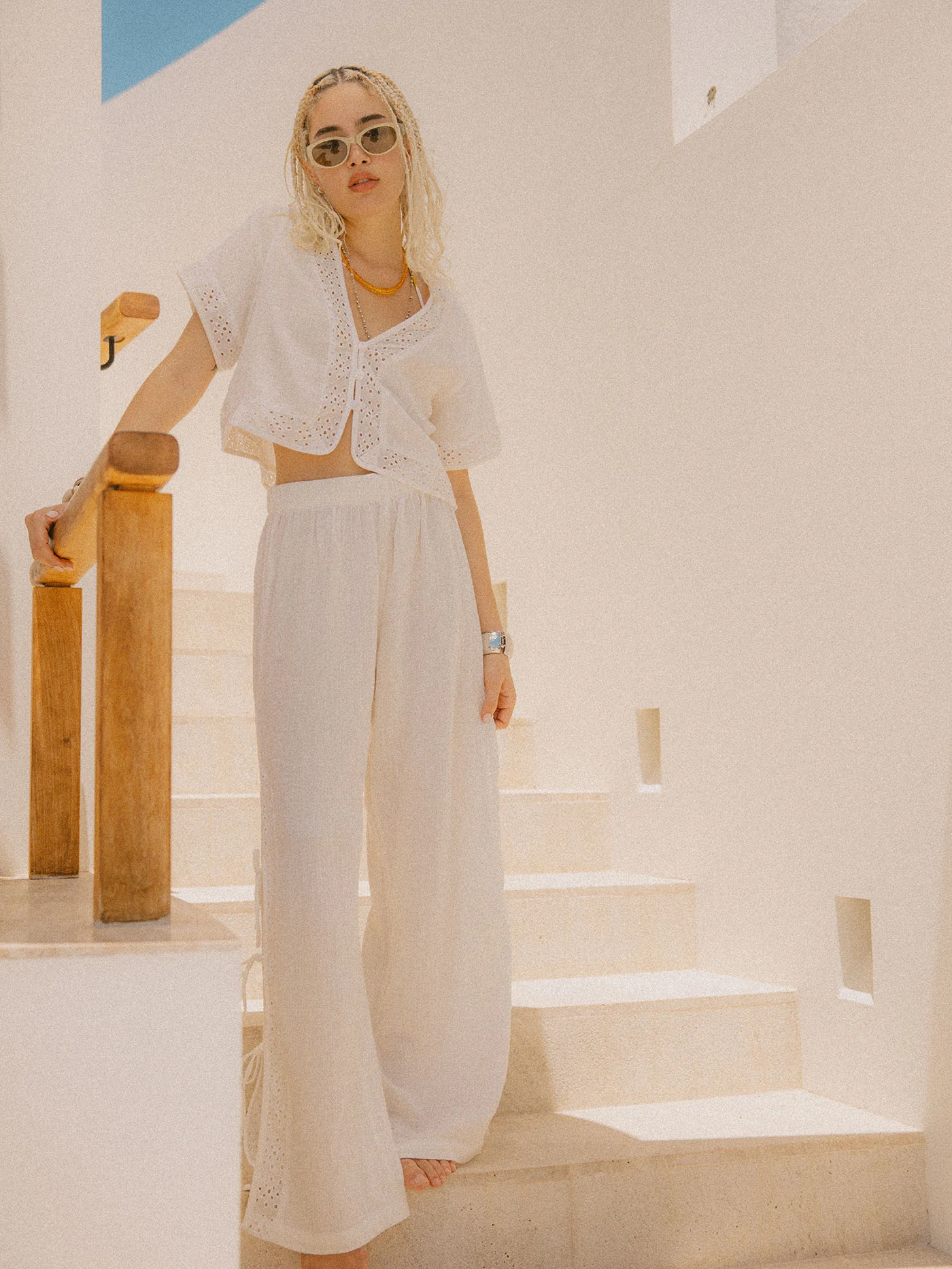 Seaside Eyelet Top - Image 9