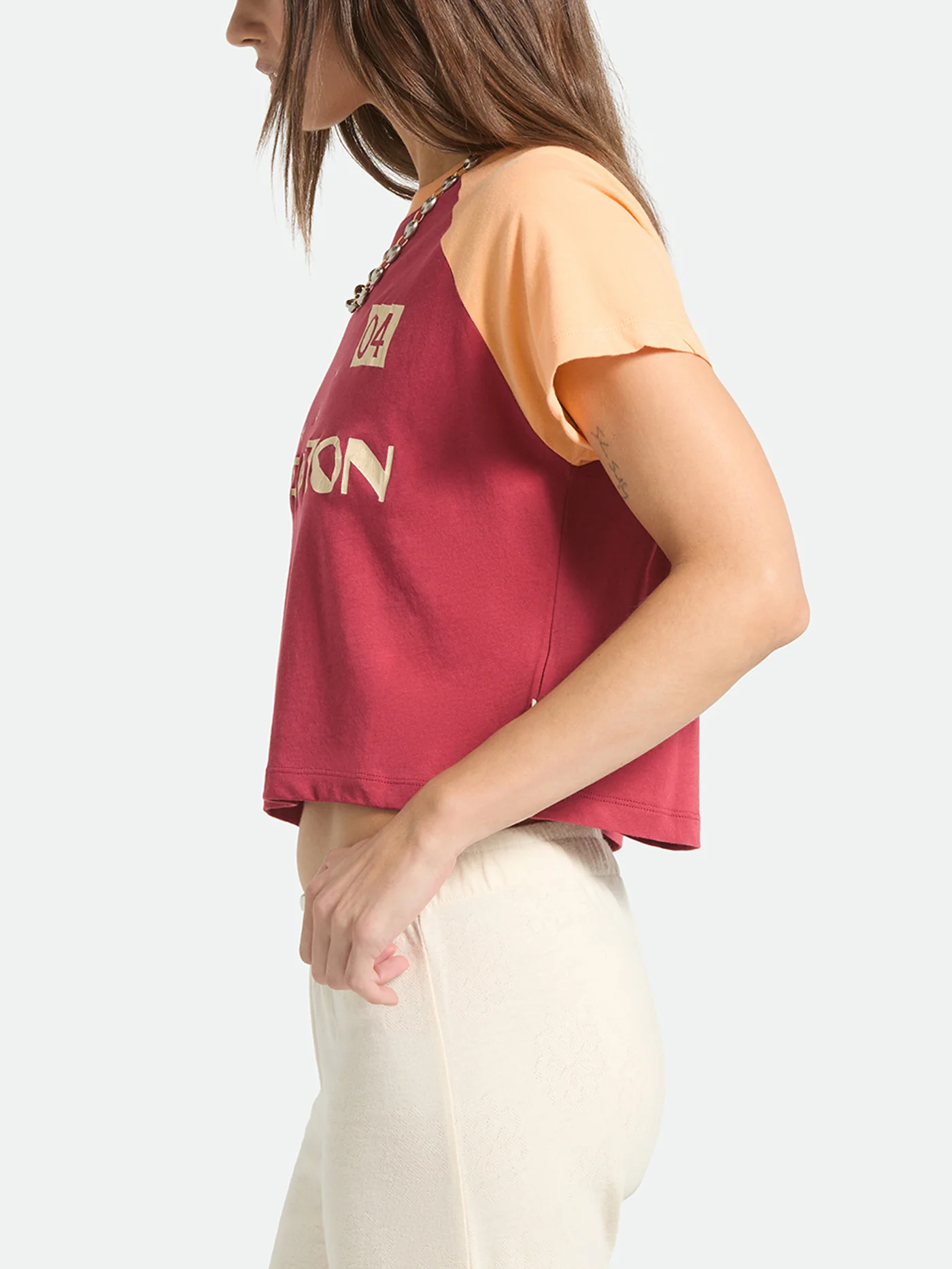 Swallow Sky Cropped T-Shirt - Image 2