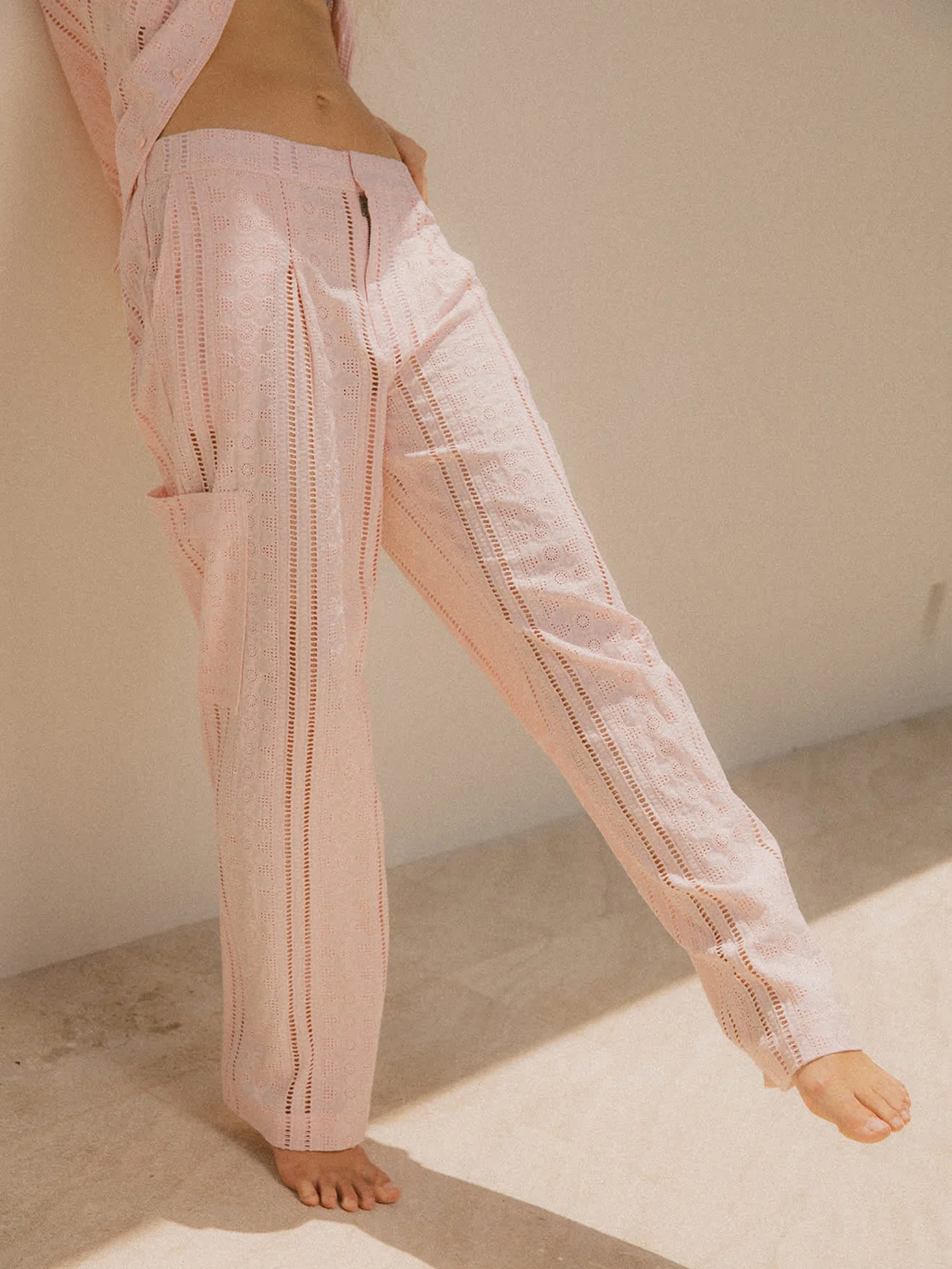 The Mercer Wide Leg Trouser Pants - Image 6