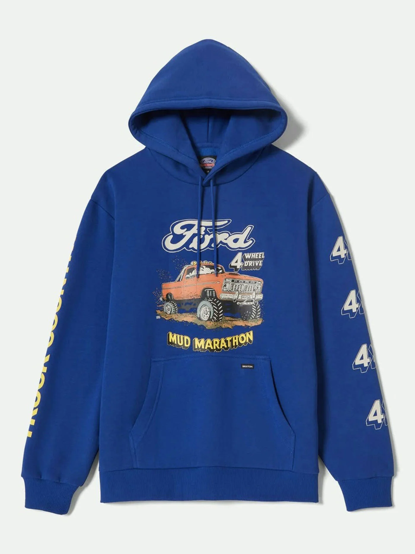 Brixton x Ford Mud Marathon Hoodie - Image 3