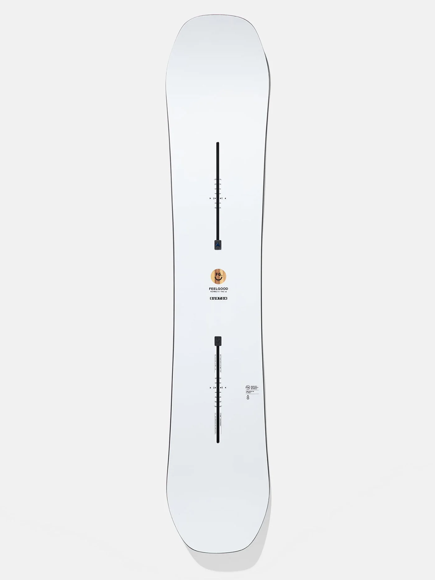 Feelgood Flying V White Snowboard (Women) - Image 2