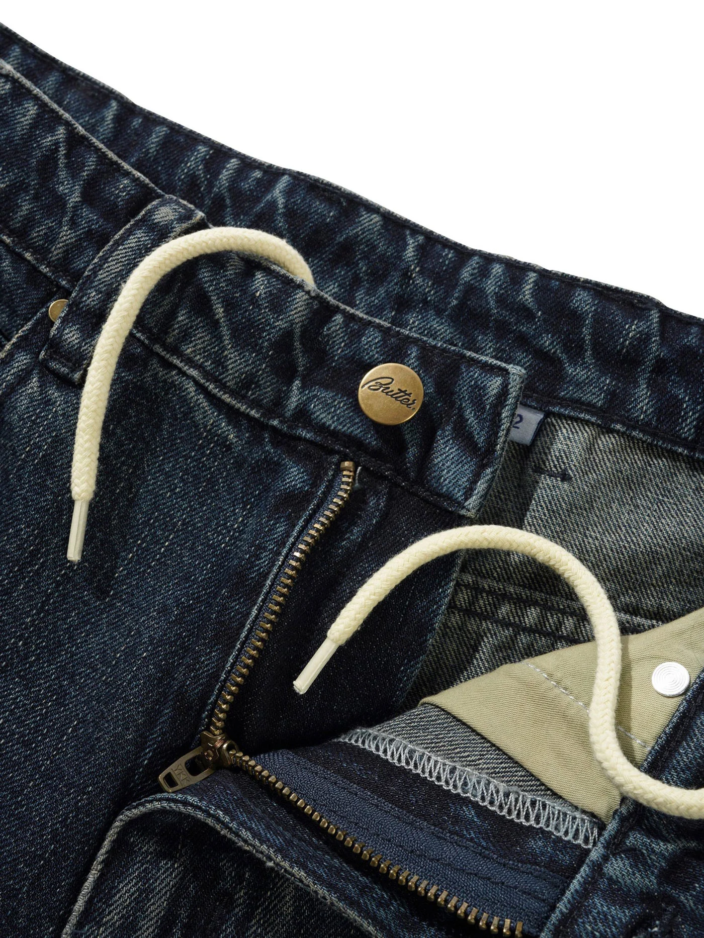 Carpenter Denim Slub Dark Indigo Shorts - Image 4