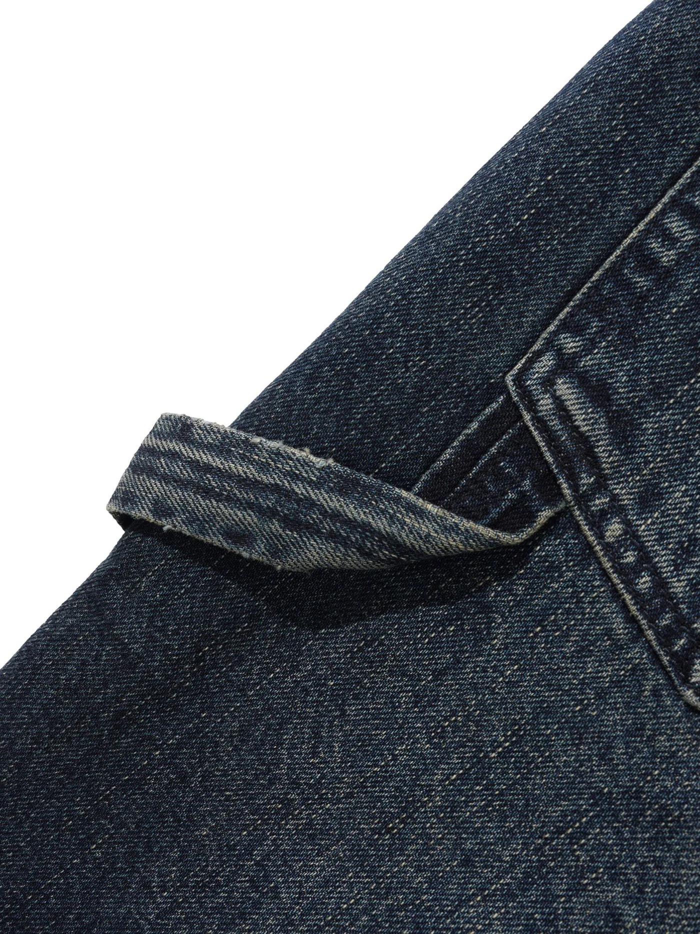 Carpenter Denim Slub Dark Indigo Shorts - Image 5