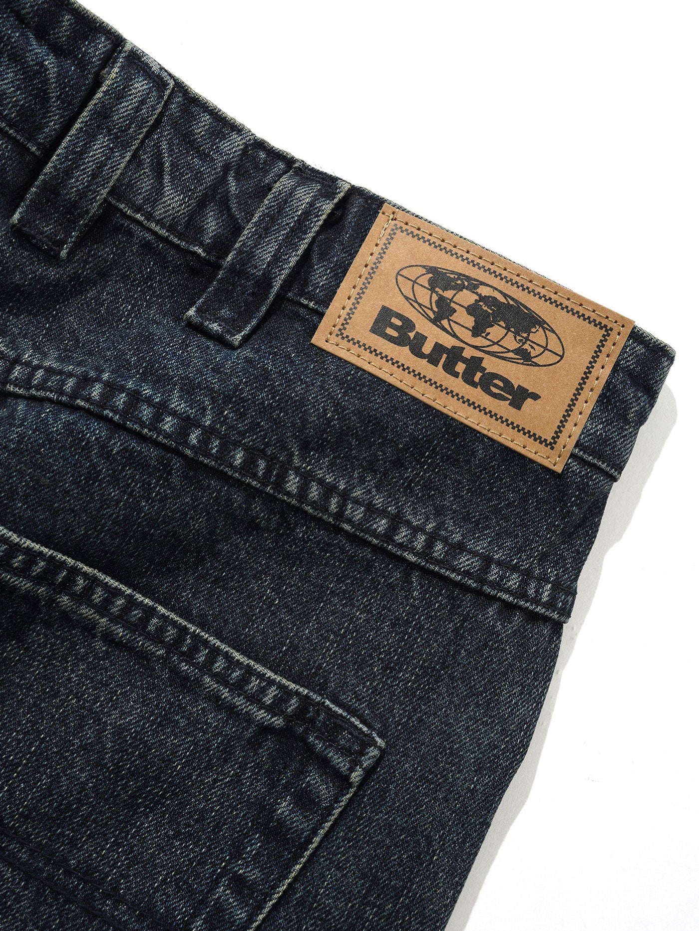 Carpenter Denim Slub Dark Indigo Shorts - Image 7