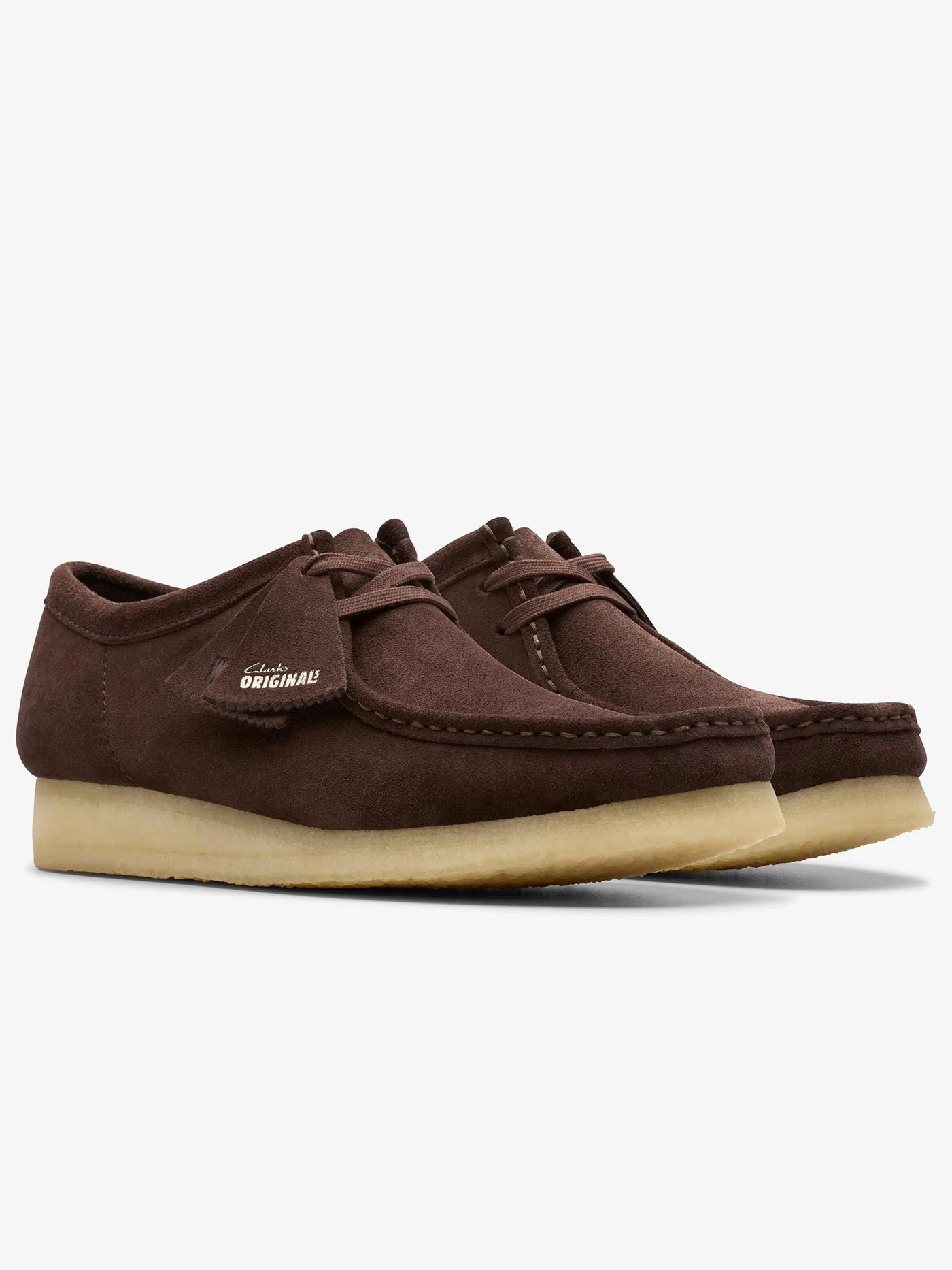 Wallabee Dark Brown Suede Shoes - Image 3