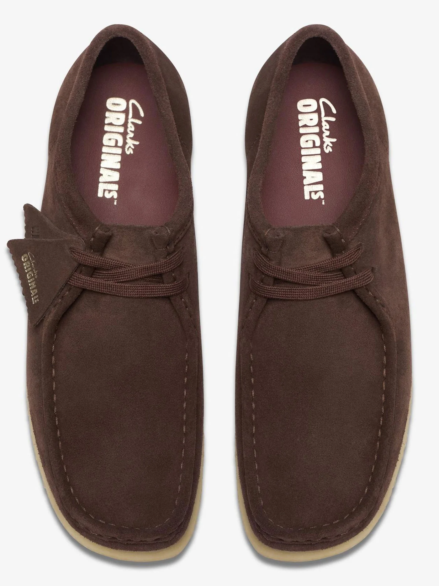 Wallabee Dark Brown Suede Shoes - Image 4