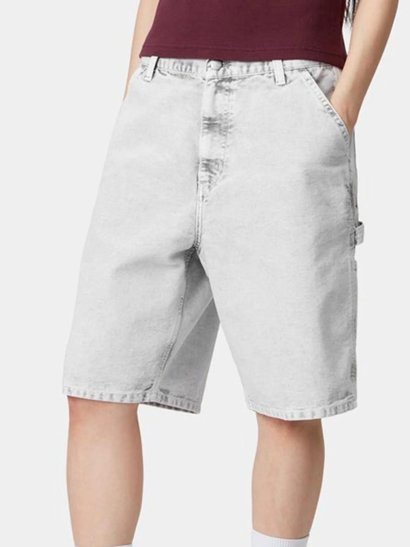 W' Brandon Single Knee Shorts - Image 3