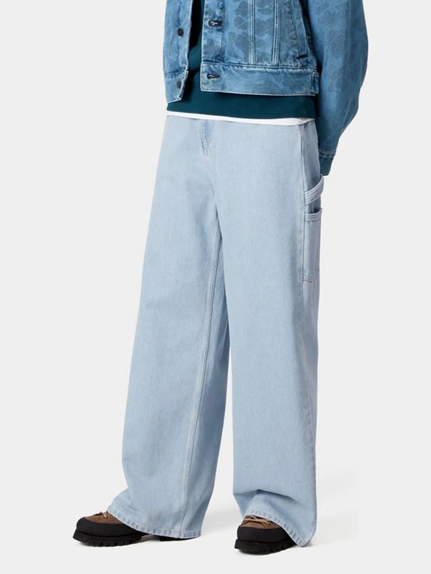 W' Jens Blue Bleached Jeans - Image 3