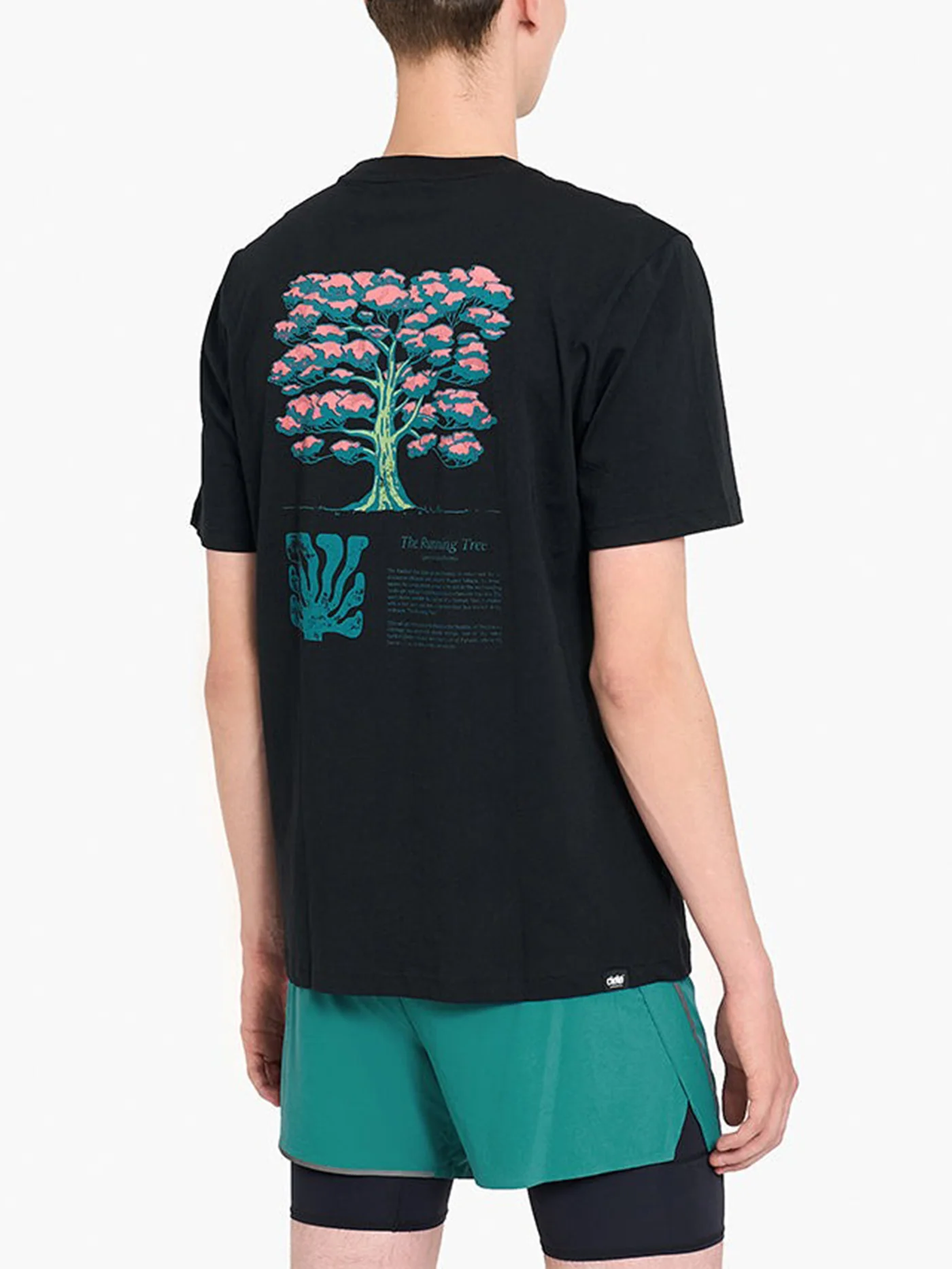 ORTShirt The Running Tree Black T-Shirt - Image 2