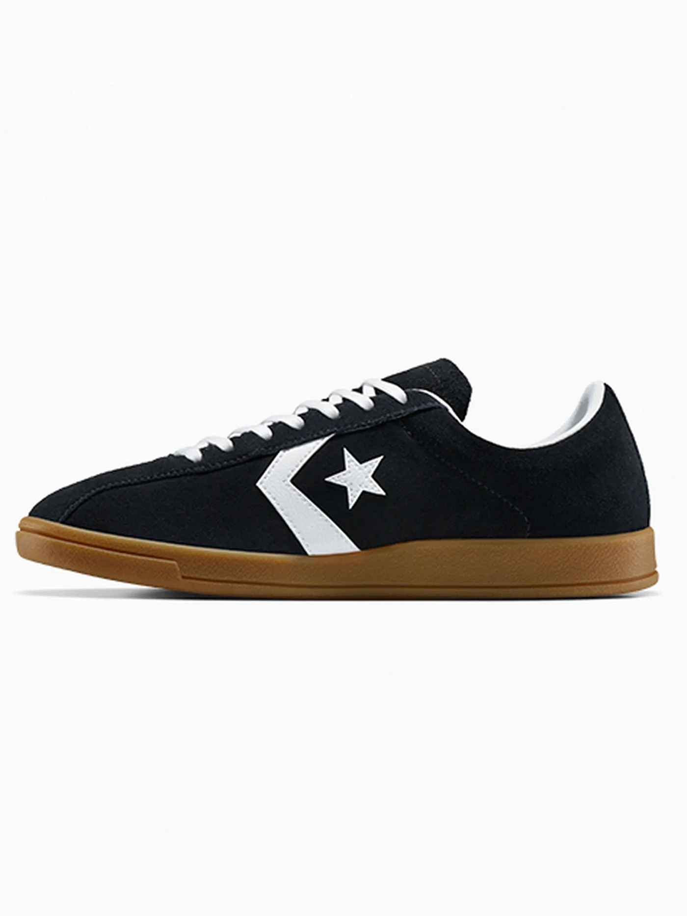 All Star Classic Trainer Suede Black Shoes - Image 2