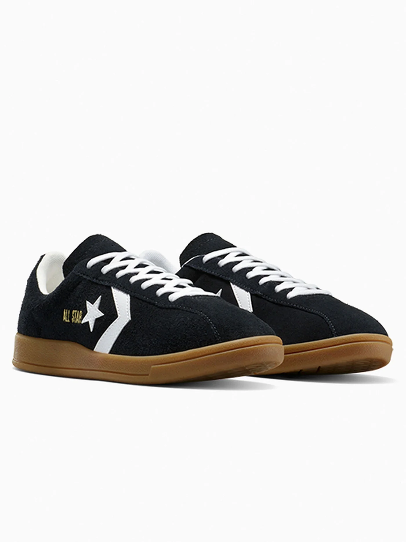 All Star Classic Trainer Suede Black Shoes - Image 4