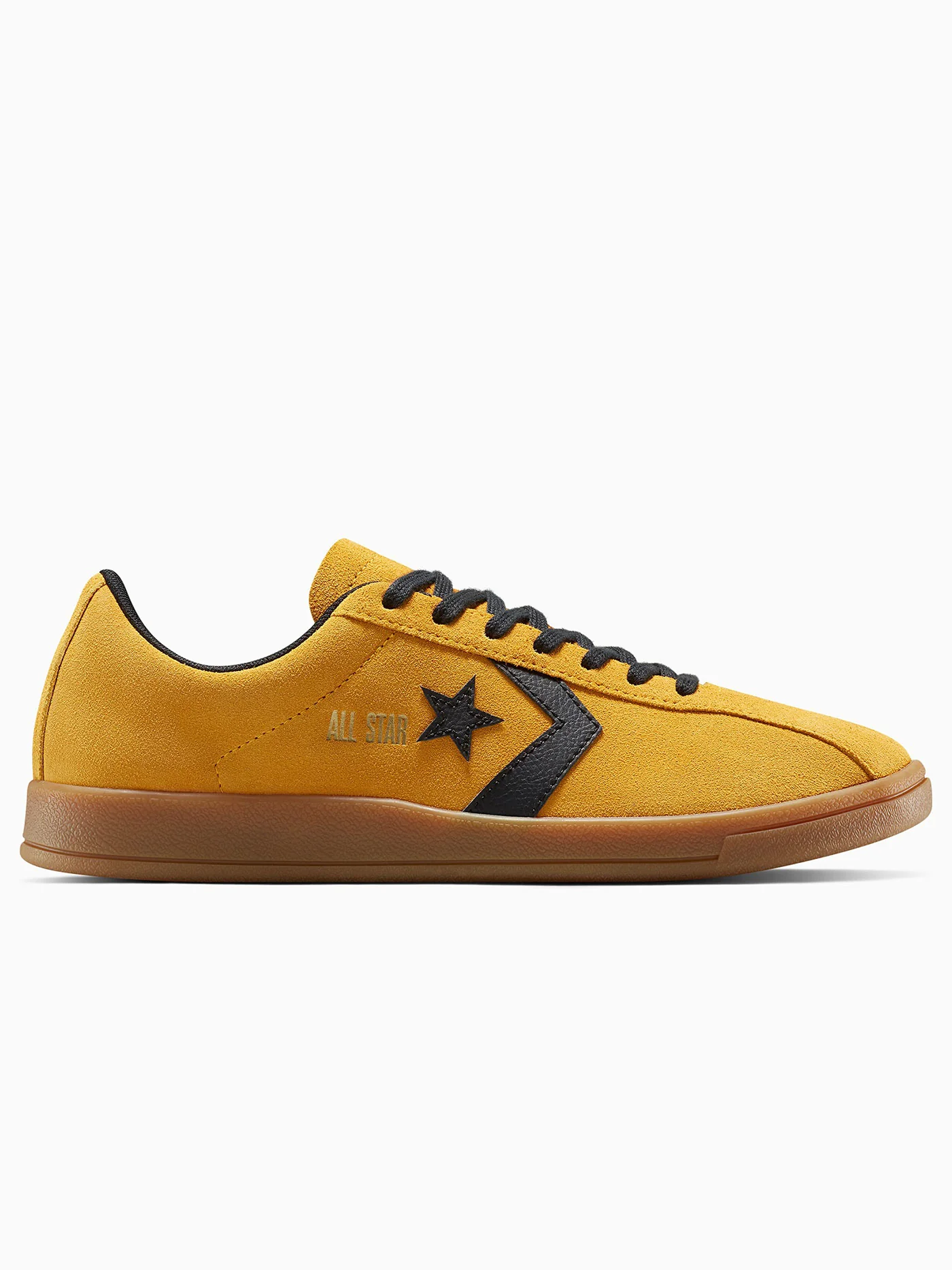 All Star Classic Trainer Suede Yellow Shoes