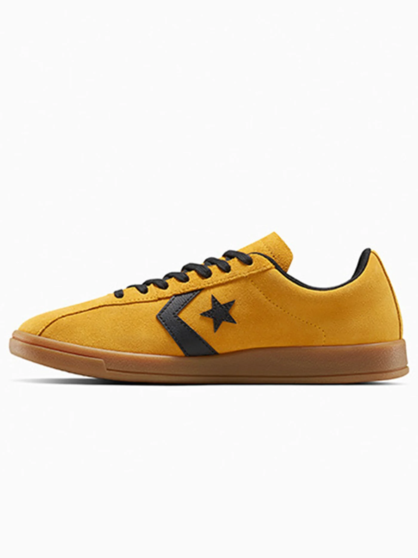 All Star Classic Trainer Suede Yellow Shoes - Image 2