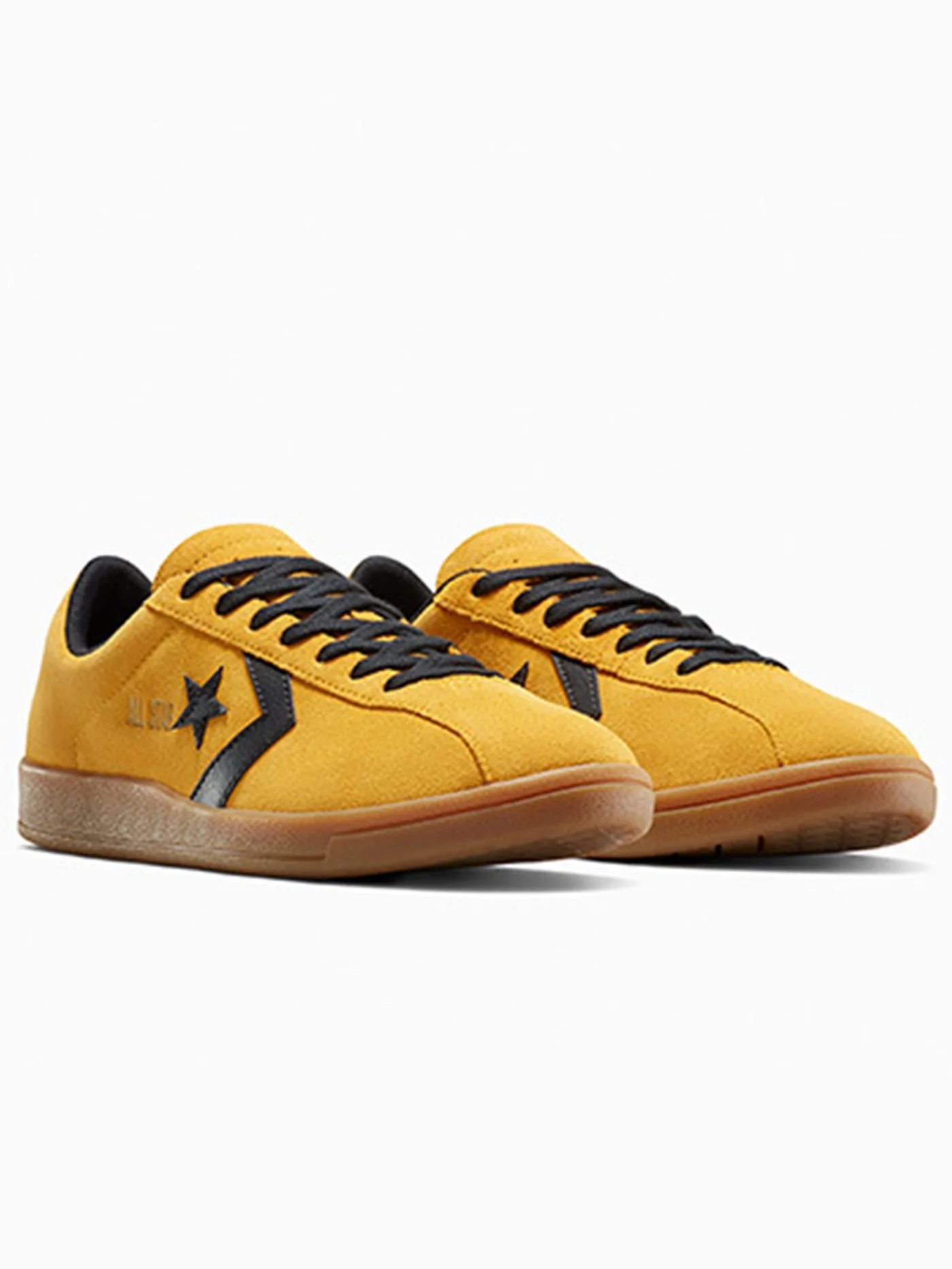 All Star Classic Trainer Suede Yellow Shoes - Image 3
