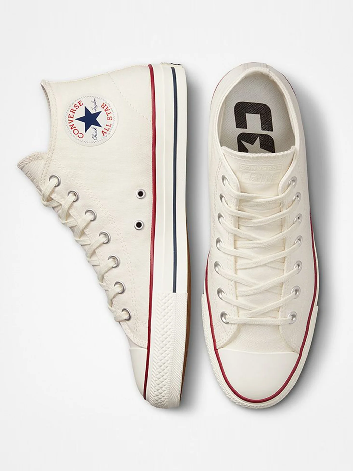CT AS Pro Cut Egret/Red/Clematis Blue Shoes - Image 5